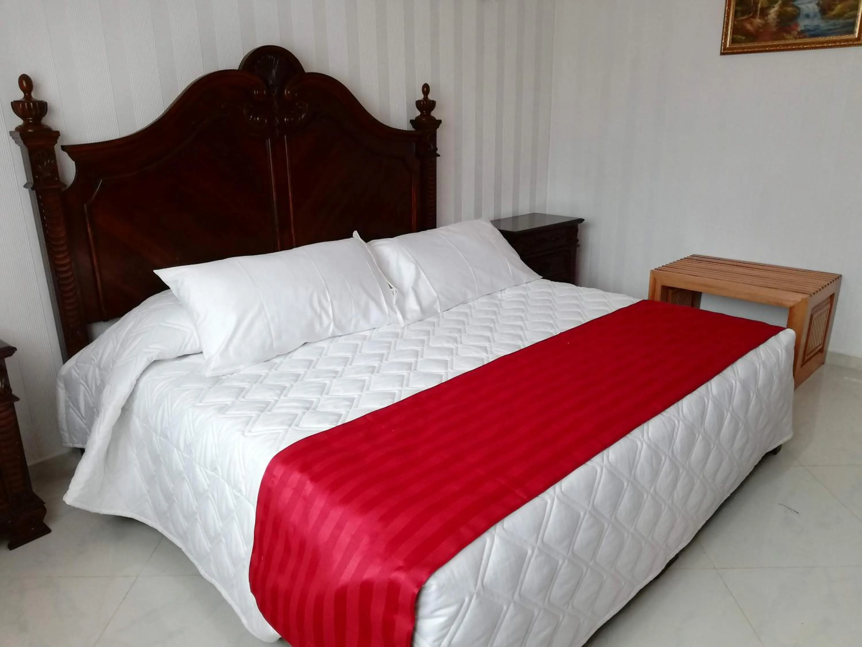 Bed in Hacienda Maxdá