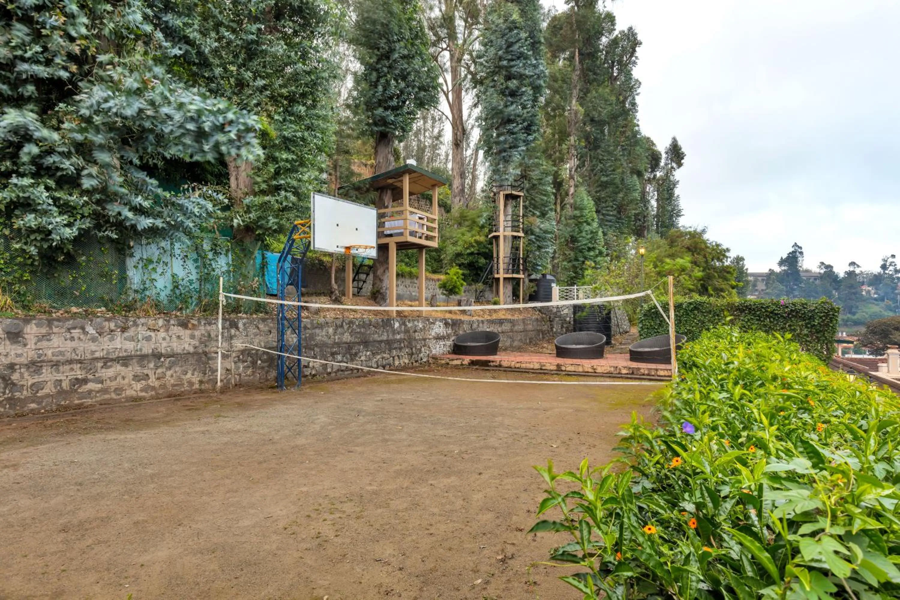 Children play ground in Club Mahindra Danish Villa, Ooty