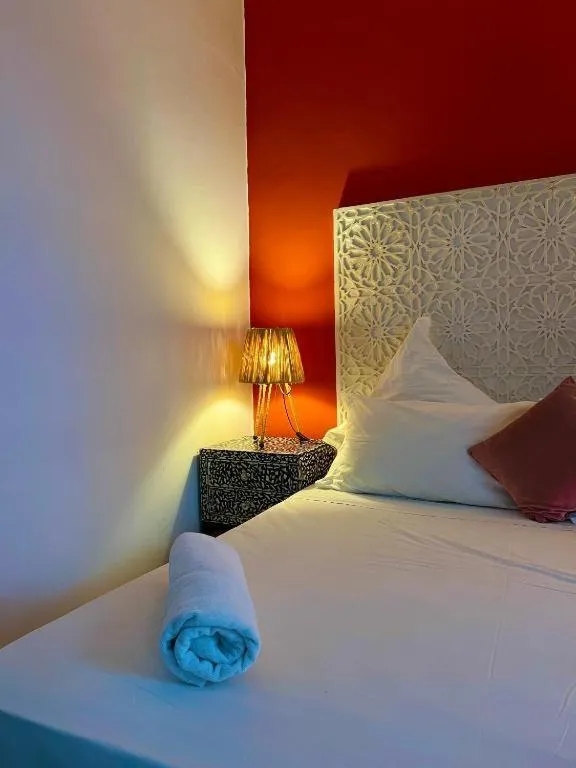 Bed in Riad New Moon