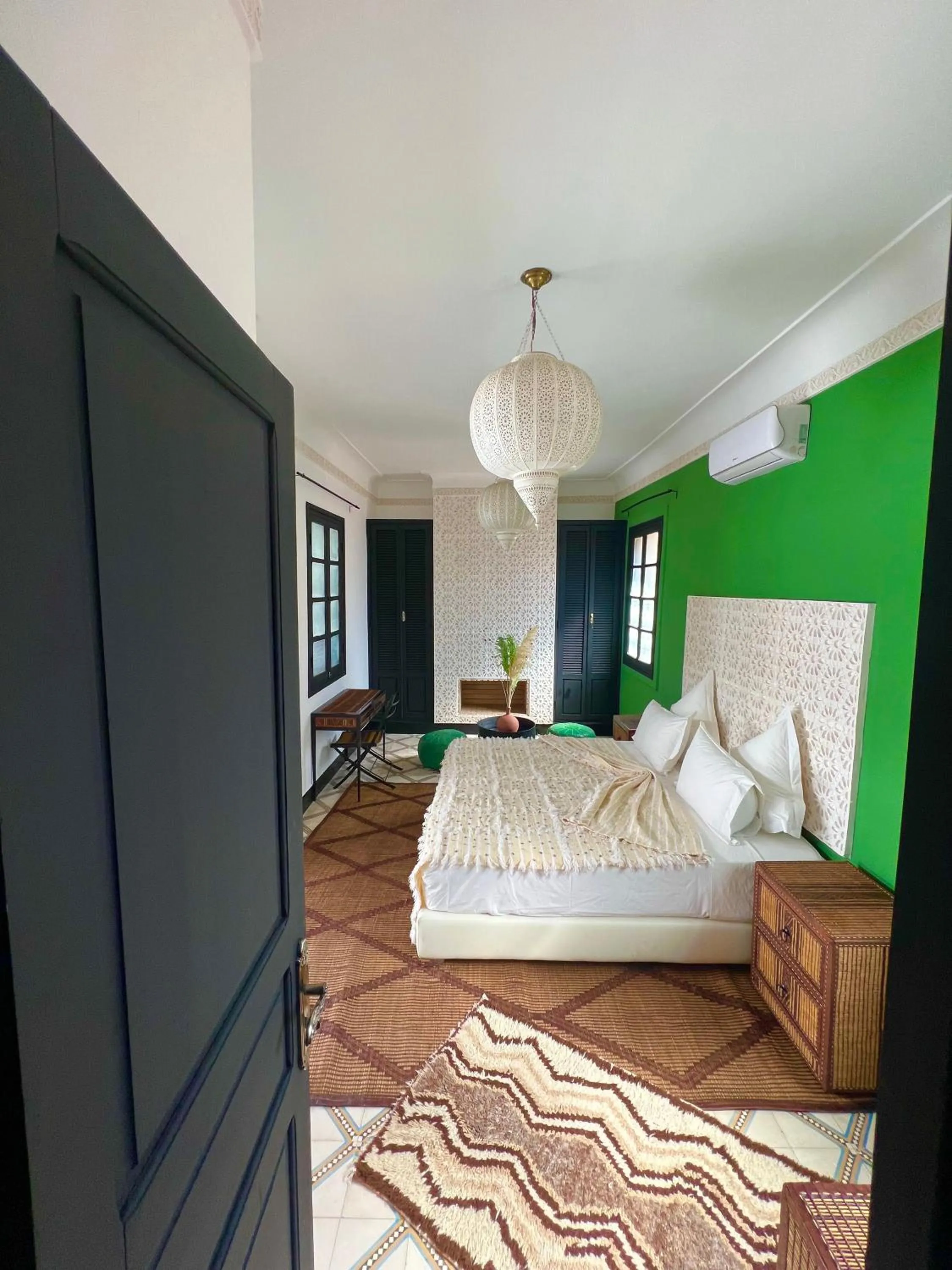 Bed in Riad New Moon