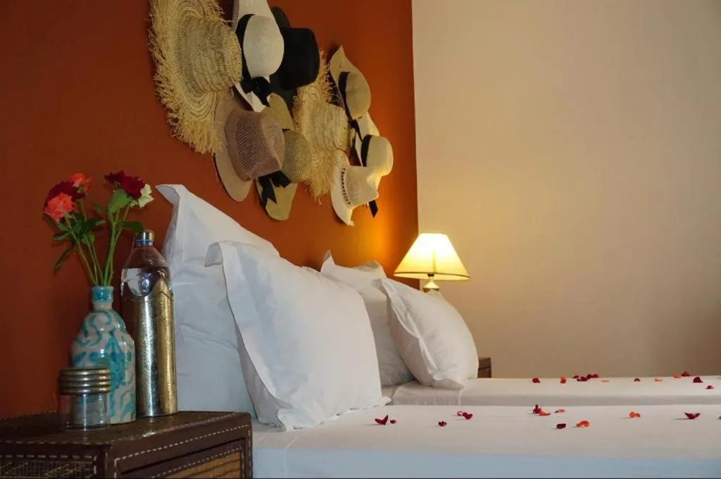 Bed in Riad New Moon