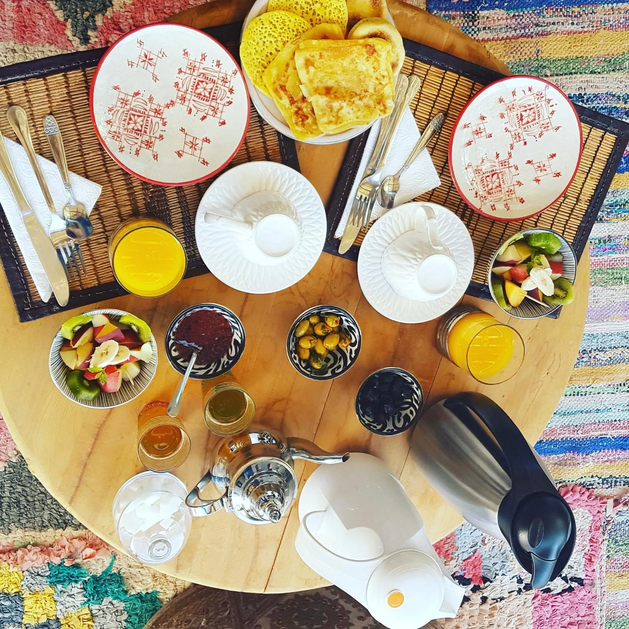 Breakfast in Riad New Moon