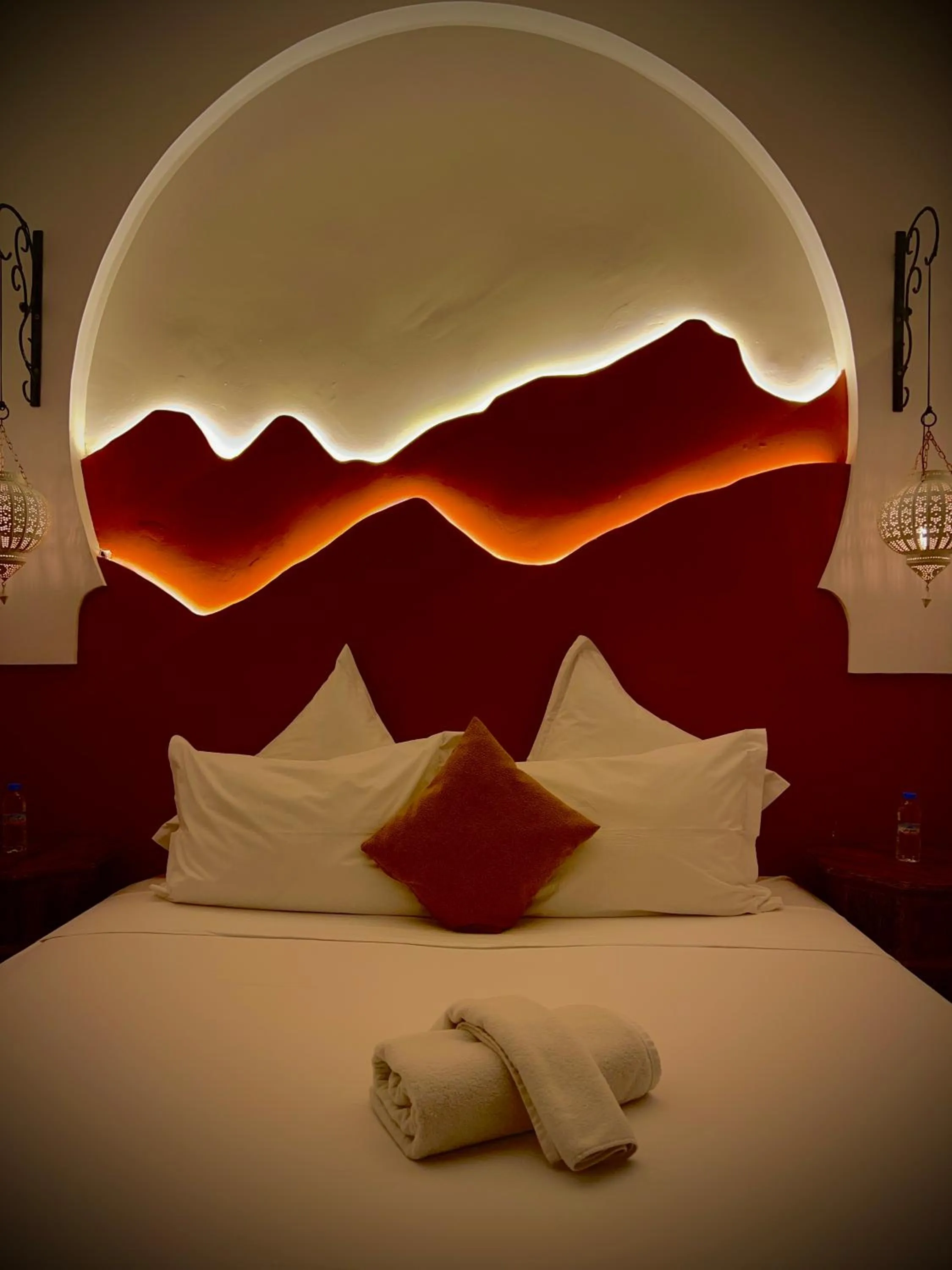 Bed in Riad New Moon