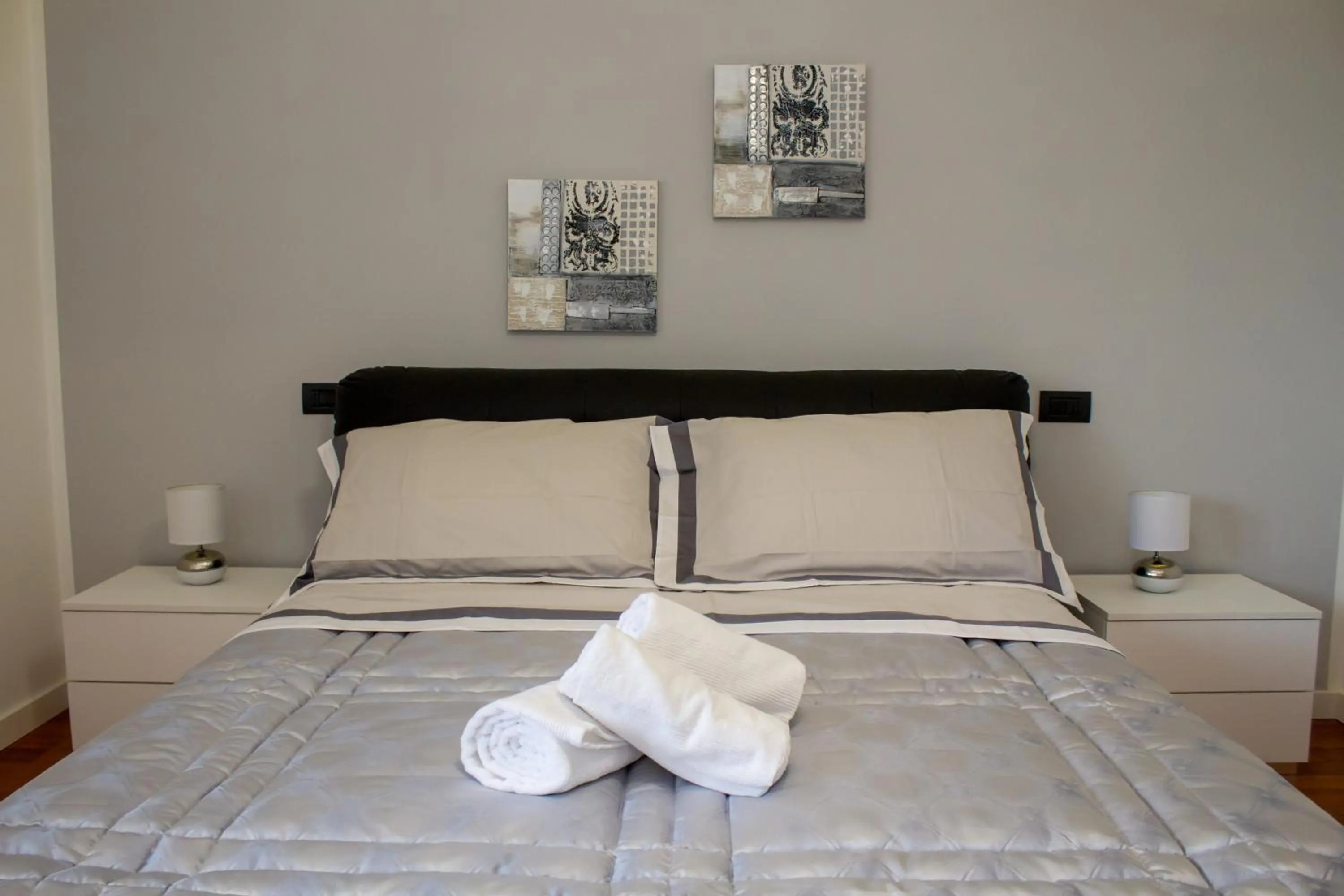 Bed in B&B Xenia Pompei