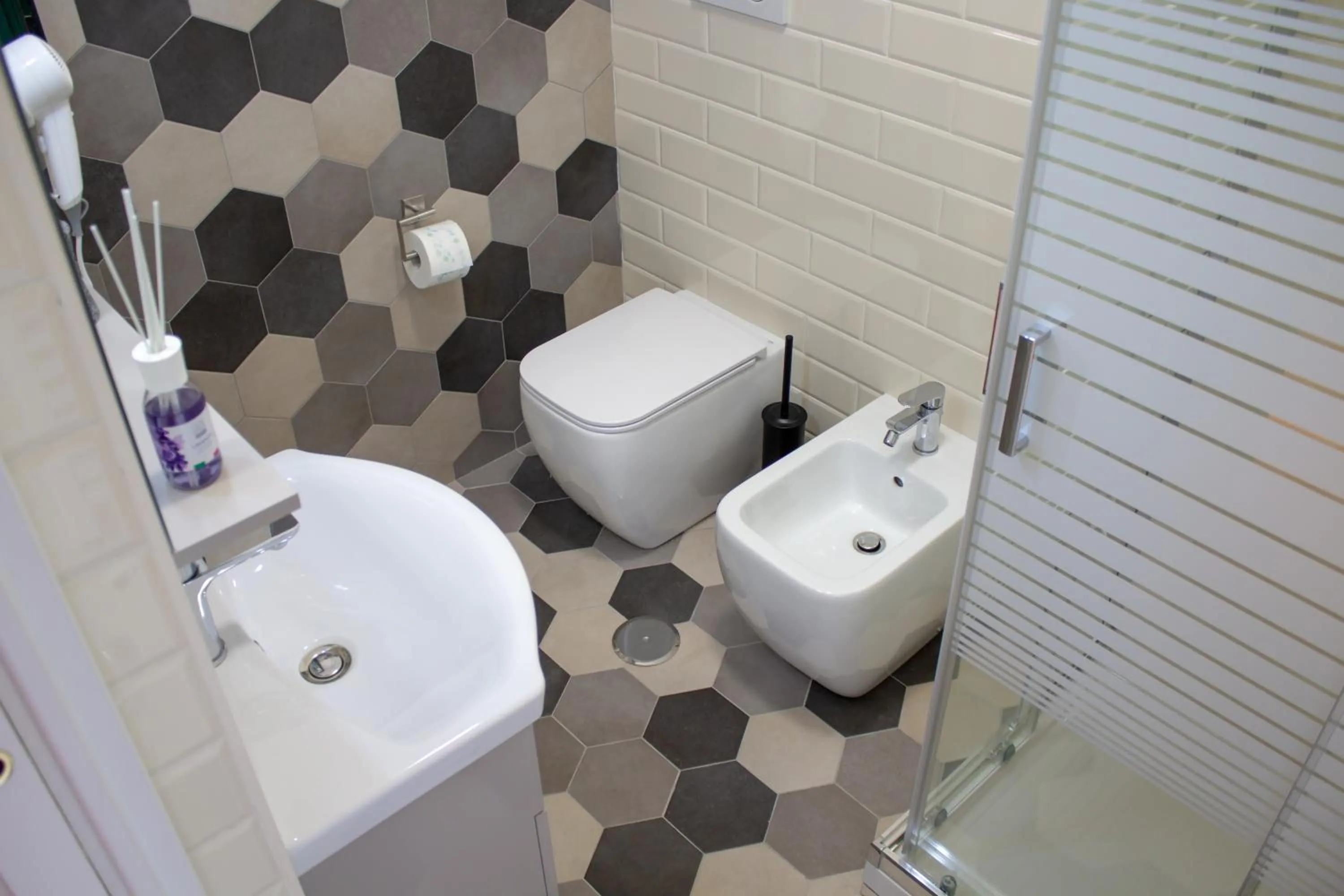 Bathroom in B&B Xenia Pompei