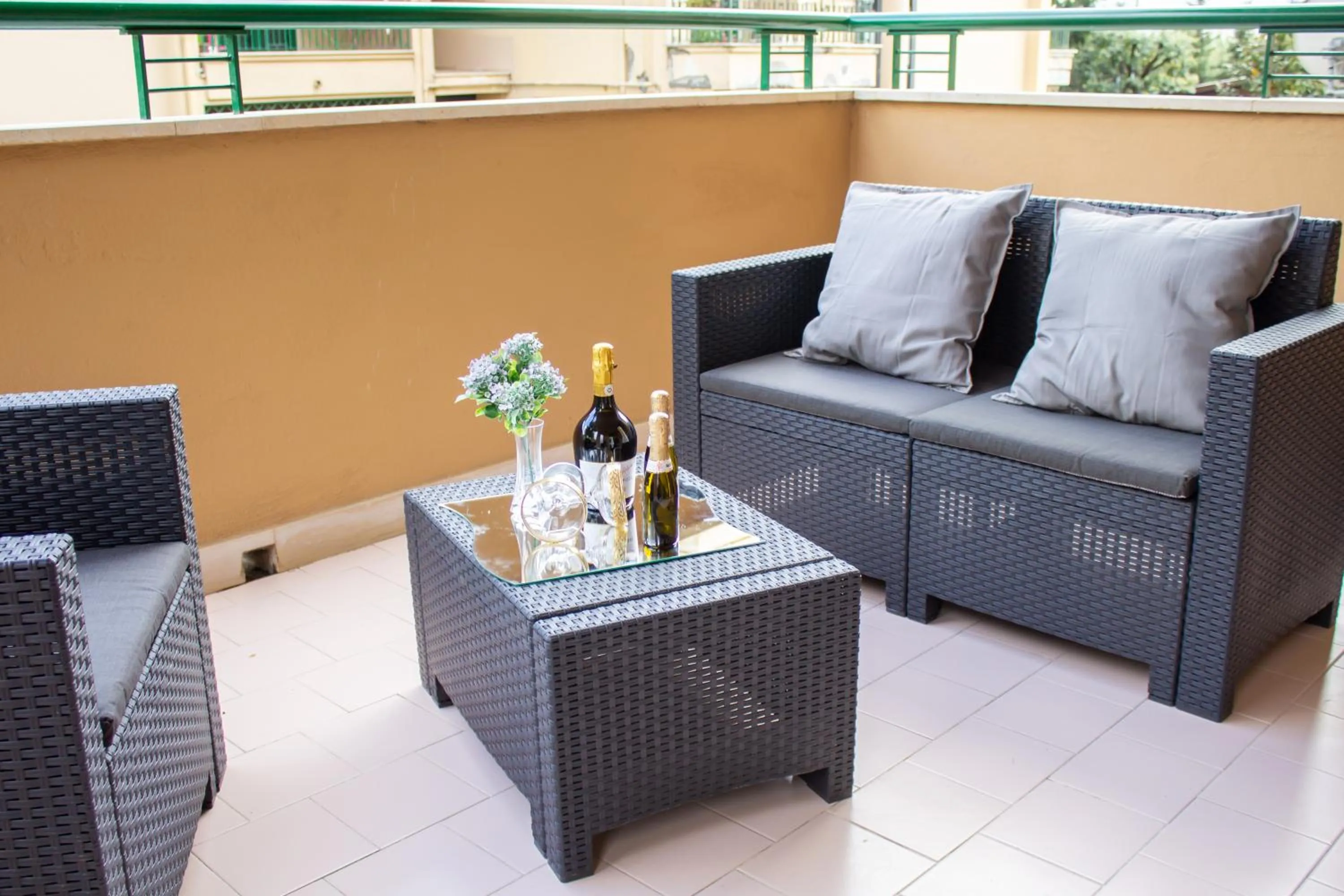 Balcony/Terrace in B&B Xenia Pompei