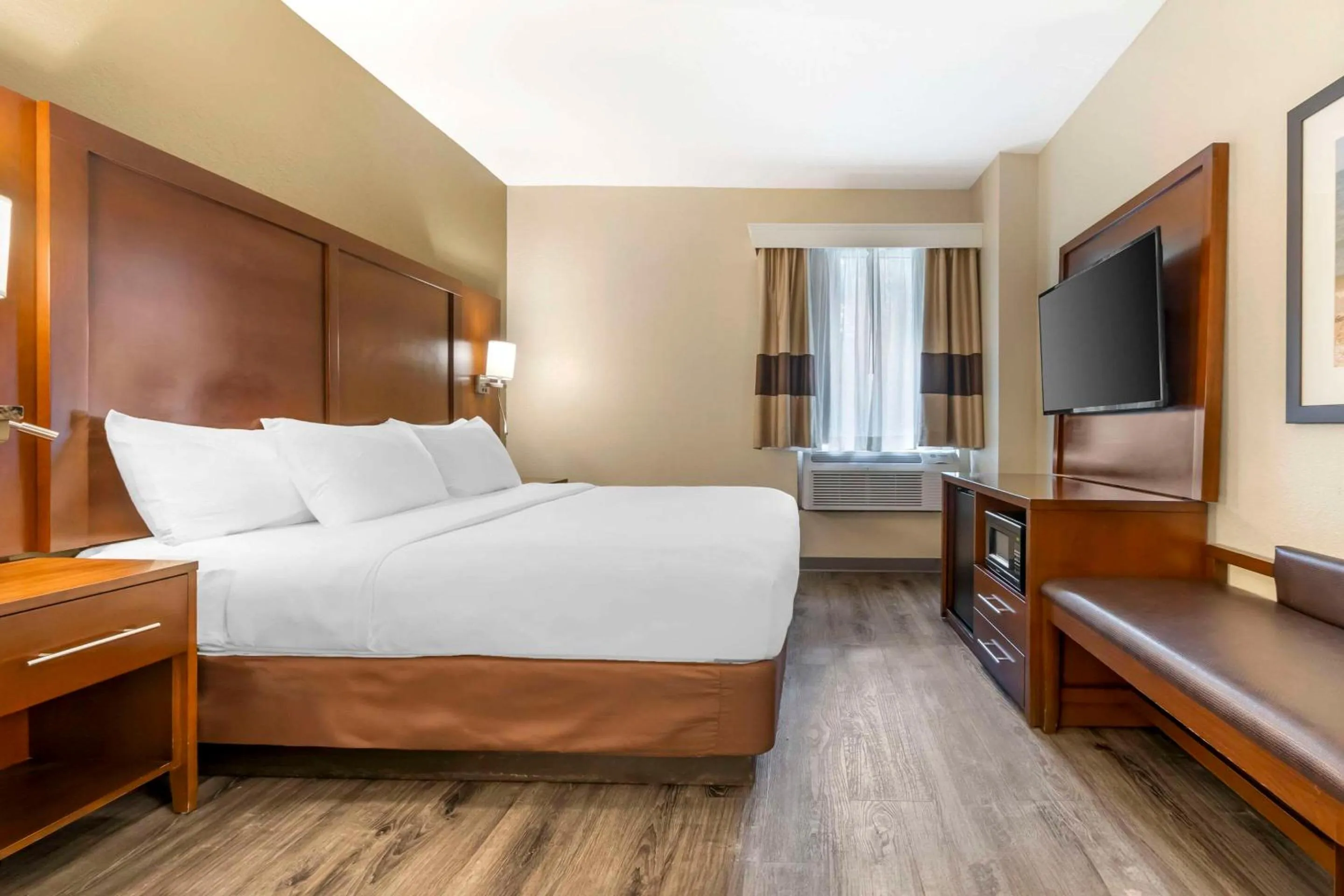 Bedroom, Bed in Comfort Suites At the University