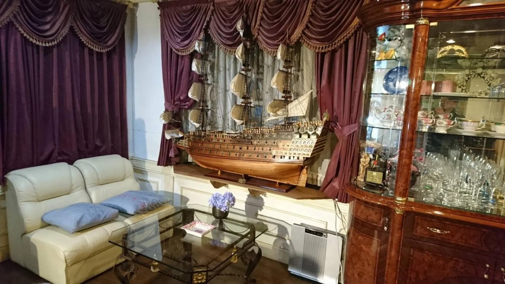 Living room in プチホテル葡萄屋