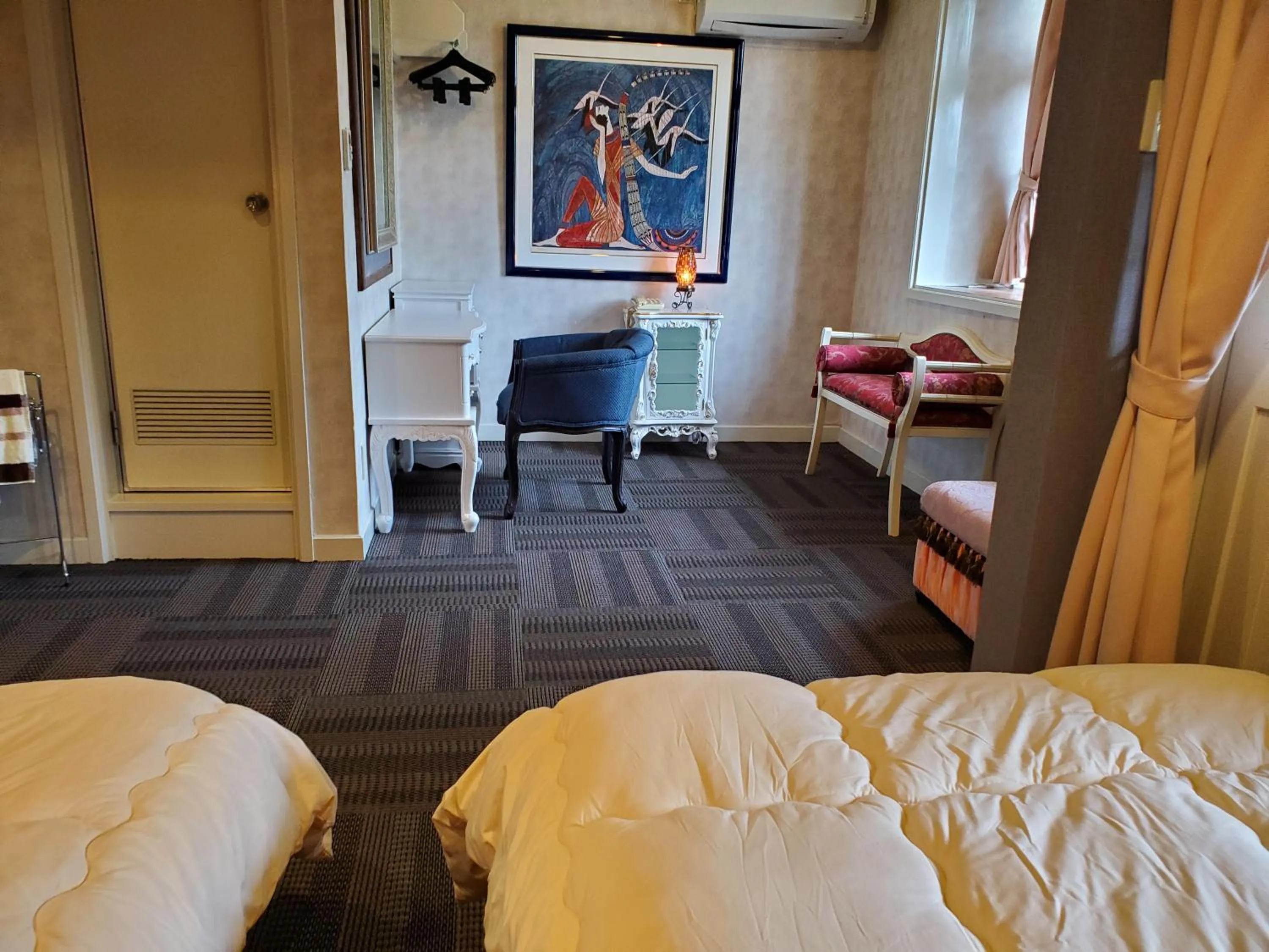 Bed in プチホテル葡萄屋