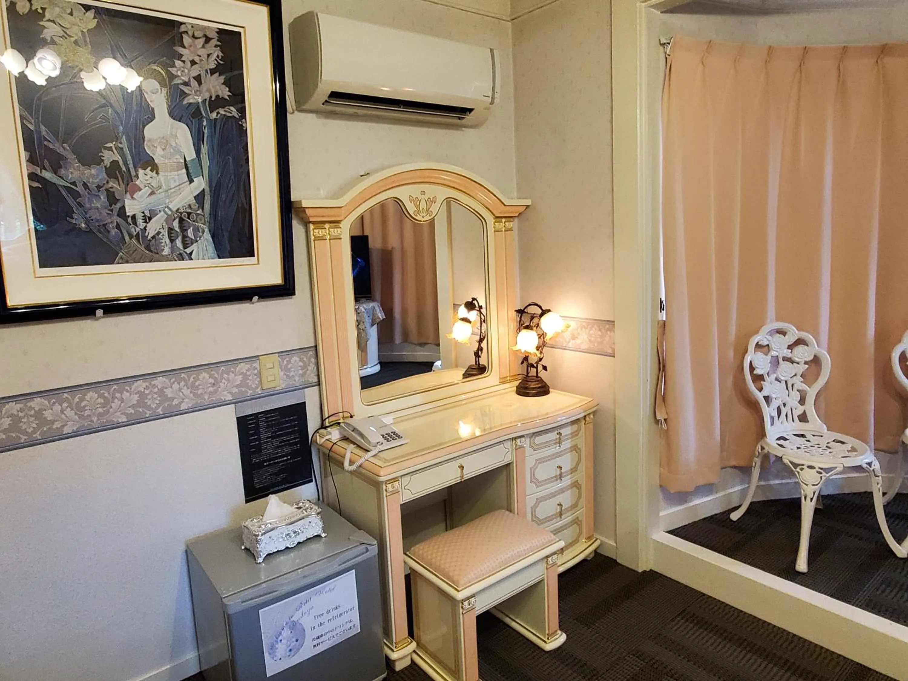 Seating area in プチホテル葡萄屋