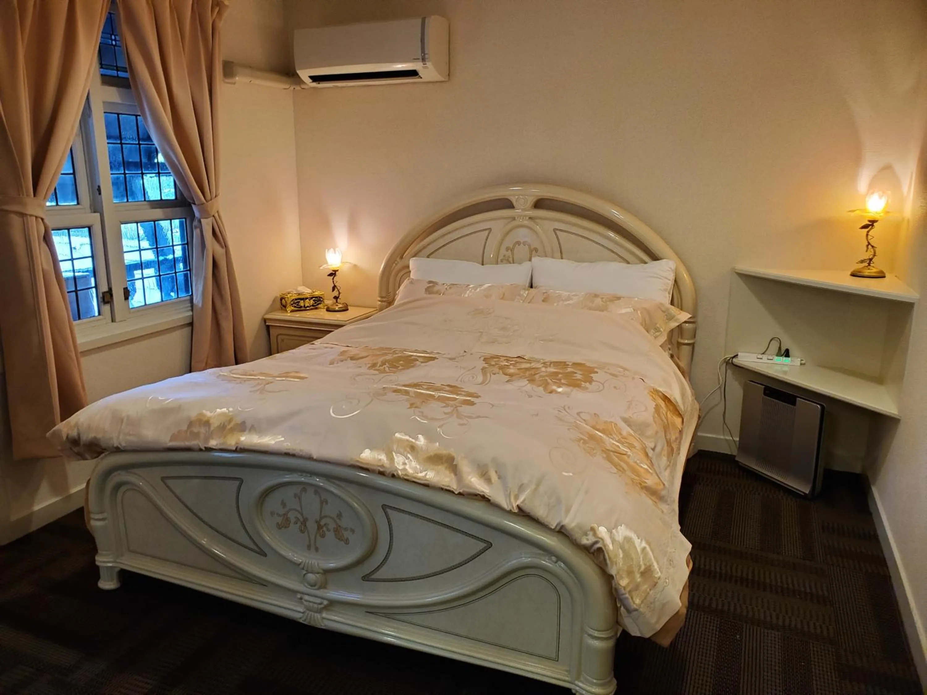 Bed in プチホテル葡萄屋