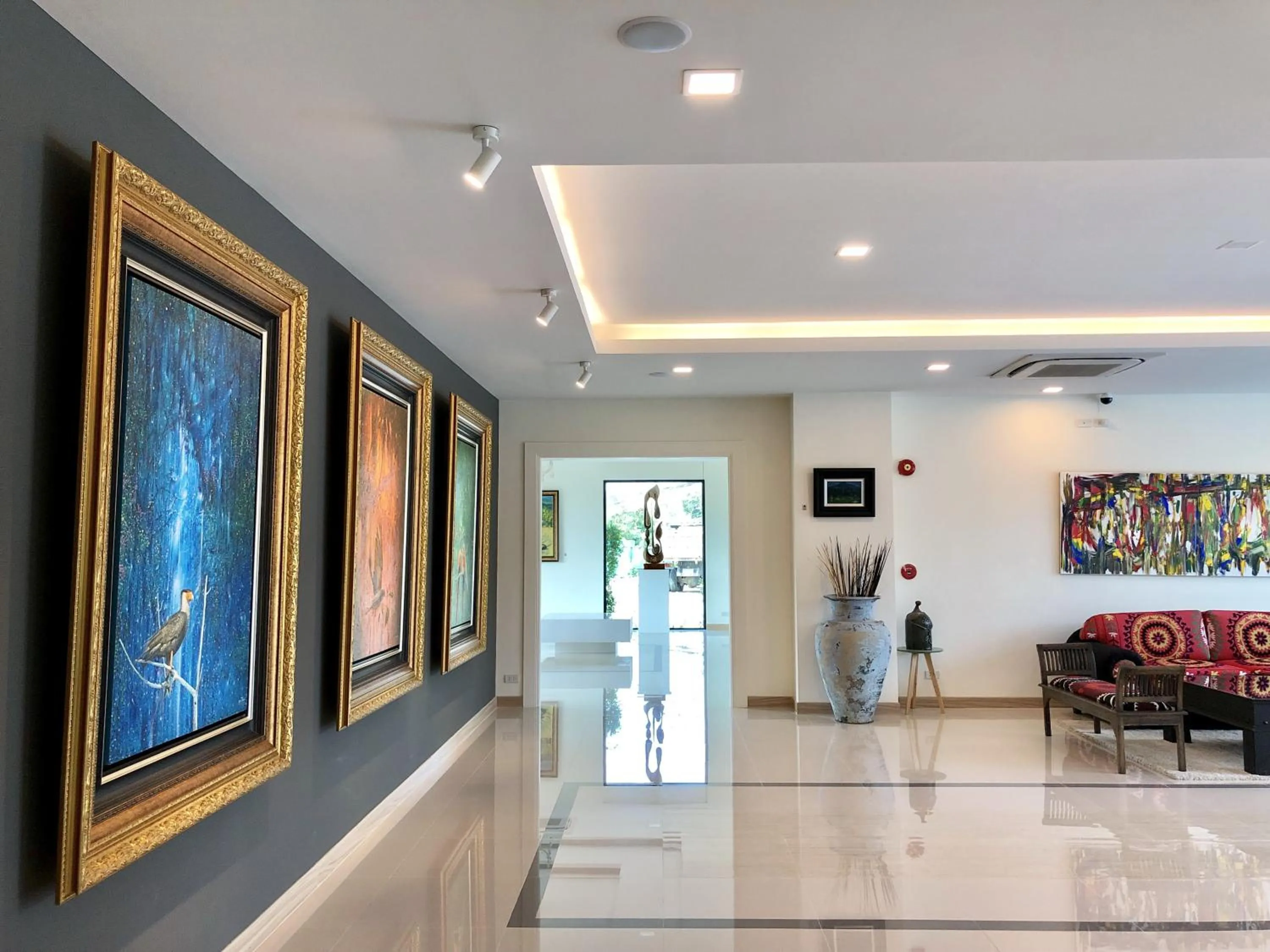 Lobby or reception in Porestva Hotel Sriracha