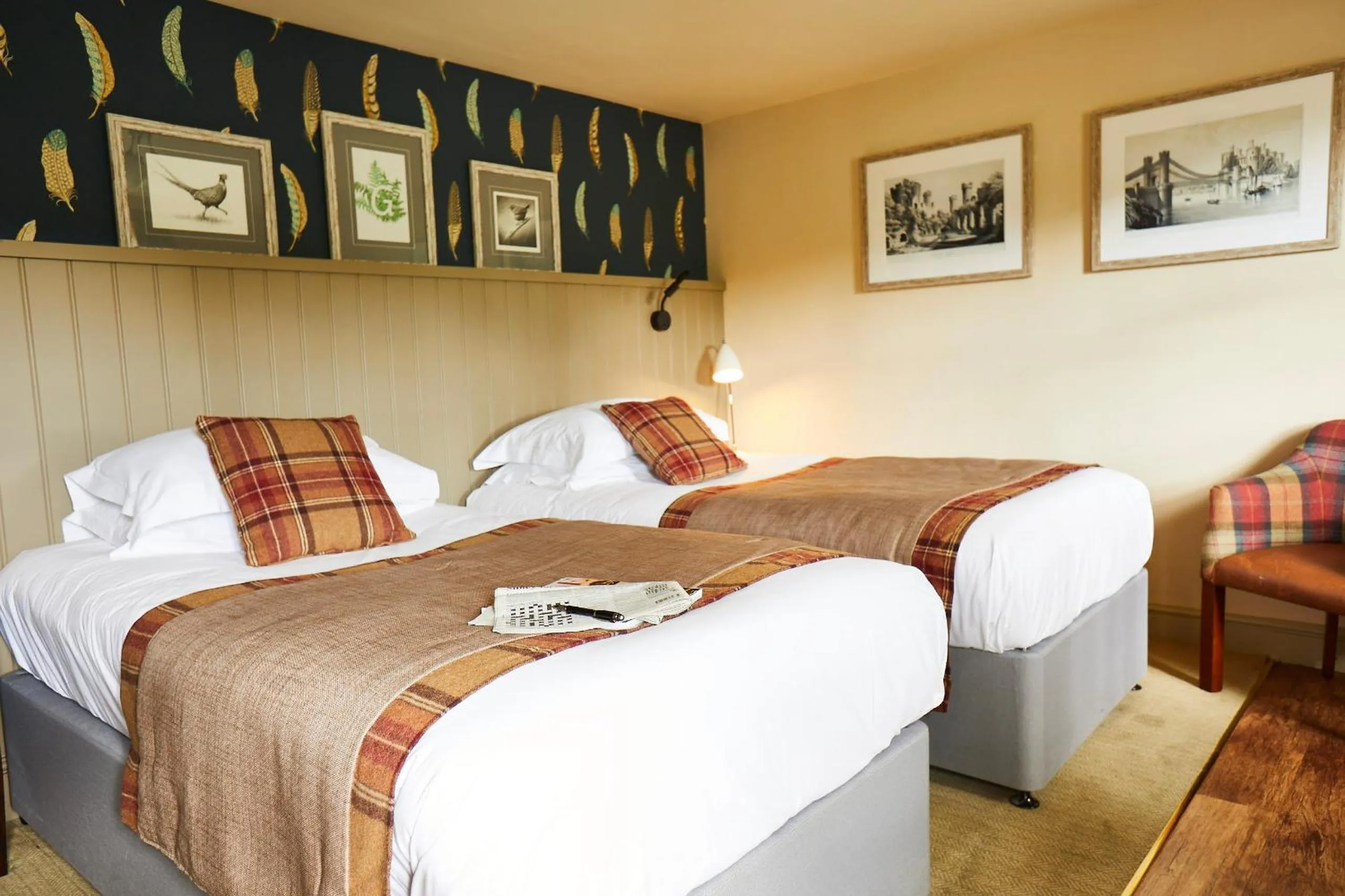 Bedroom, Bed in The Groes Inn