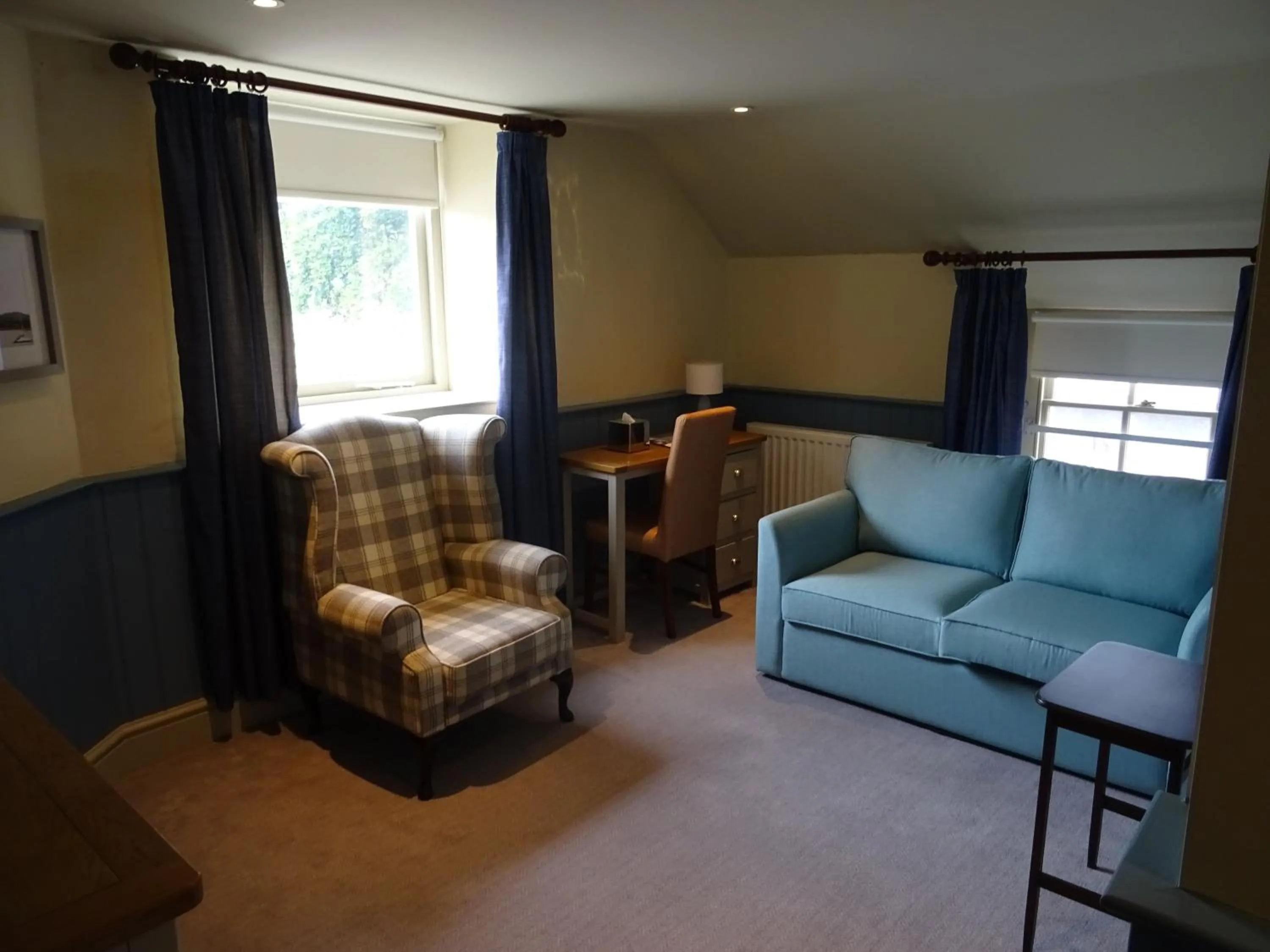 Seating area in The Groes Inn