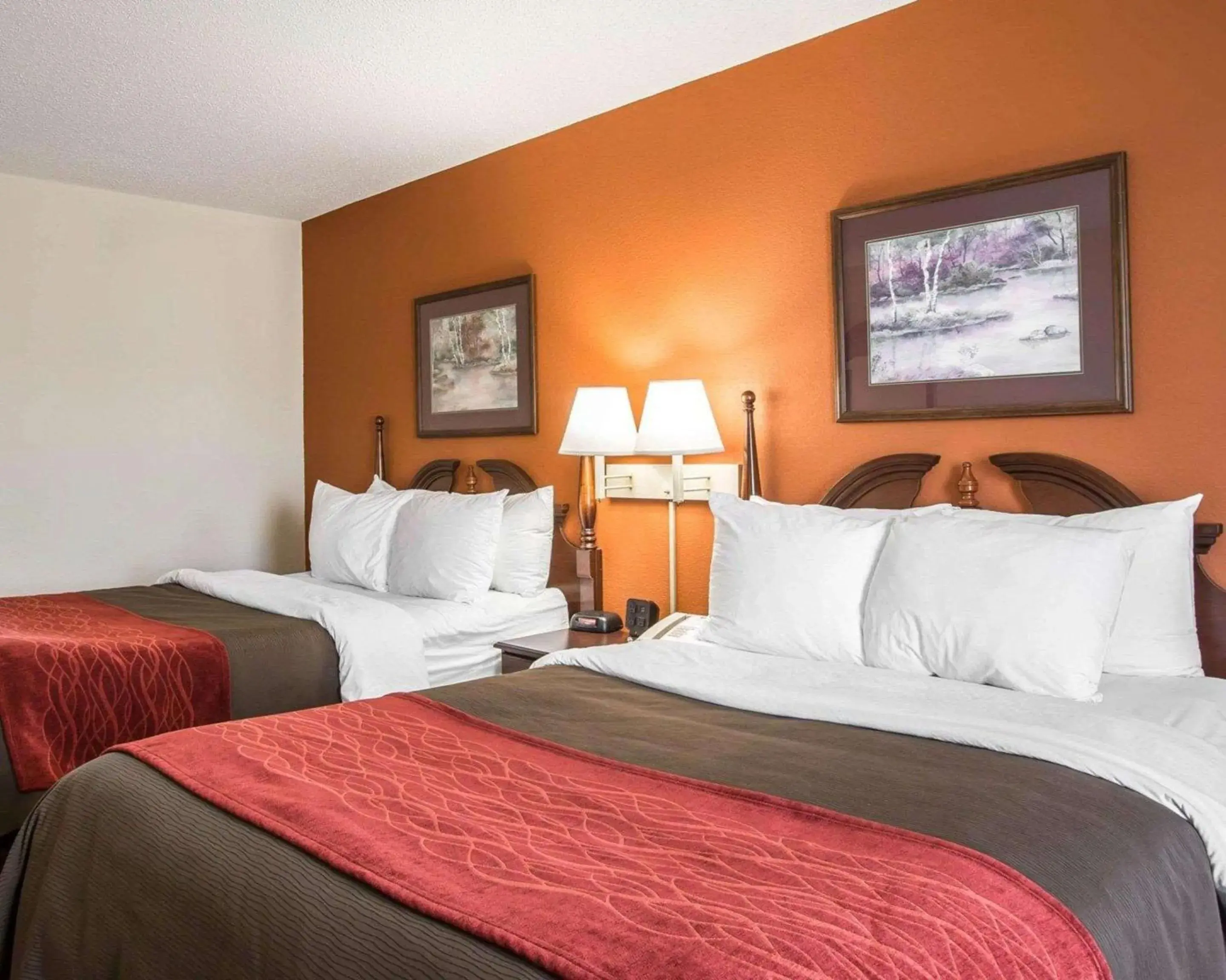 Double Room with Two Double Beds in Comfort Inn & Suites at I-85 Double Room with Two Double Beds in Comfort Inn & Suites at I-85
