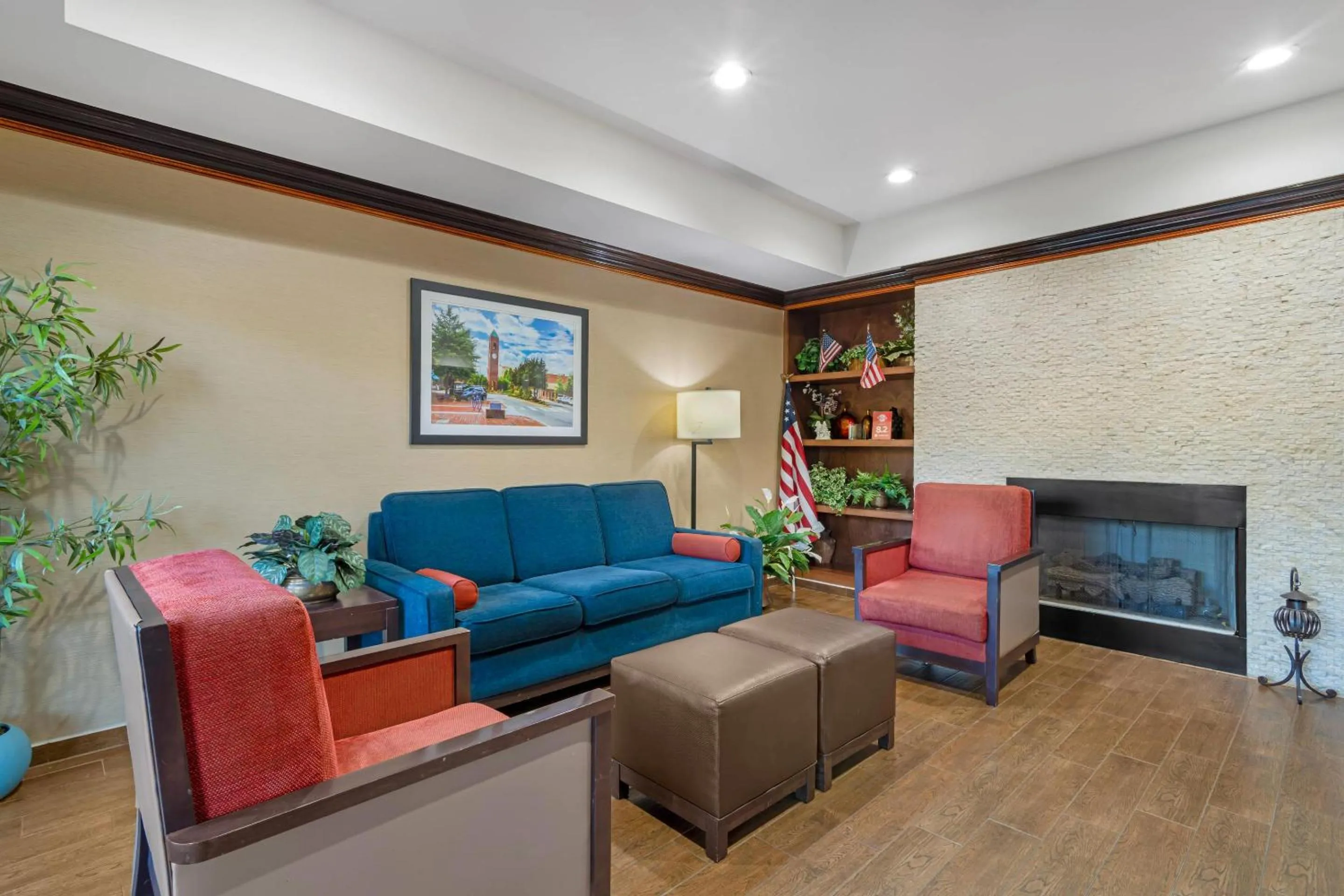 Lobby or reception in Comfort Inn & Suites Spartanburg North