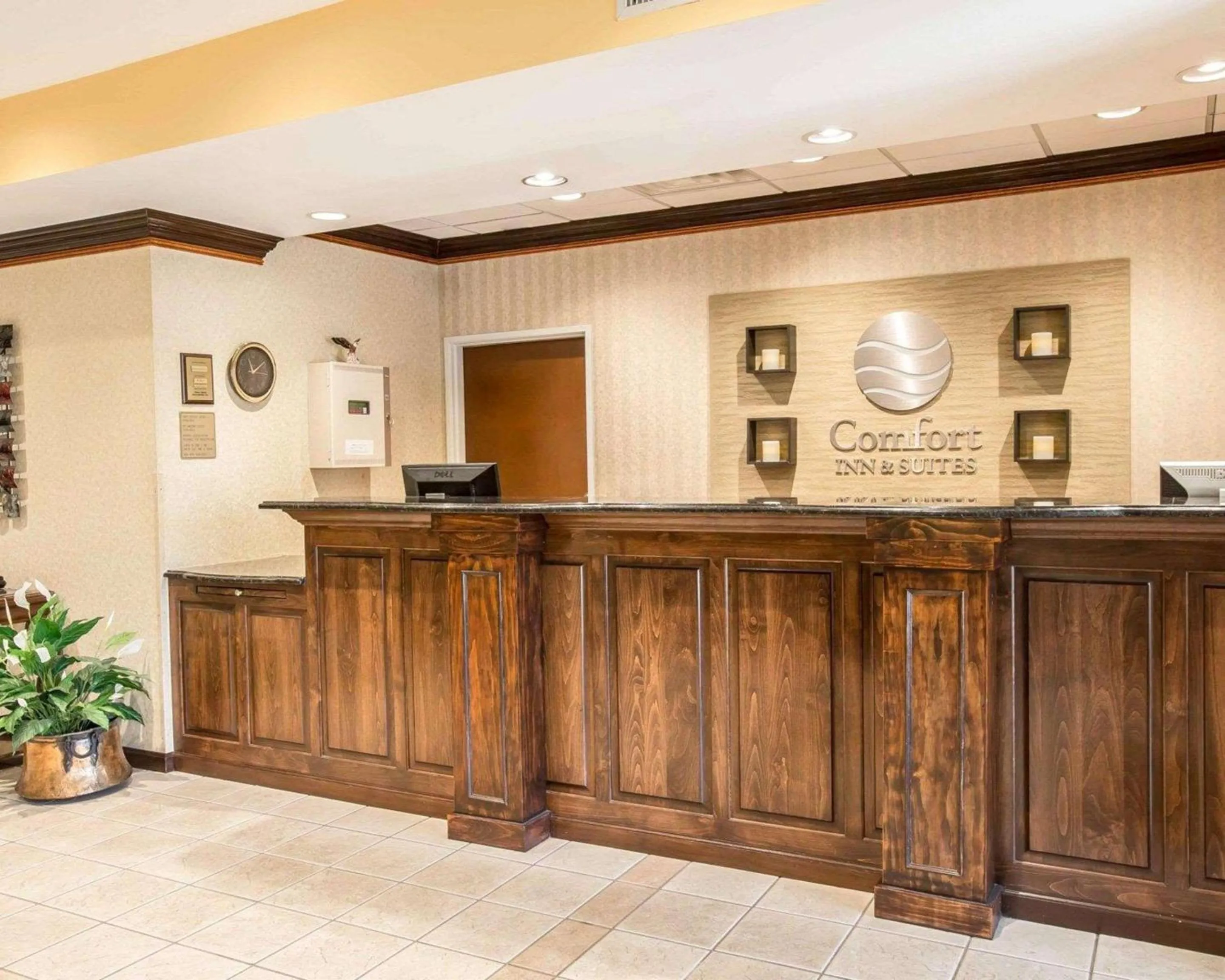 Lobby or reception in Comfort Inn & Suites Spartanburg North