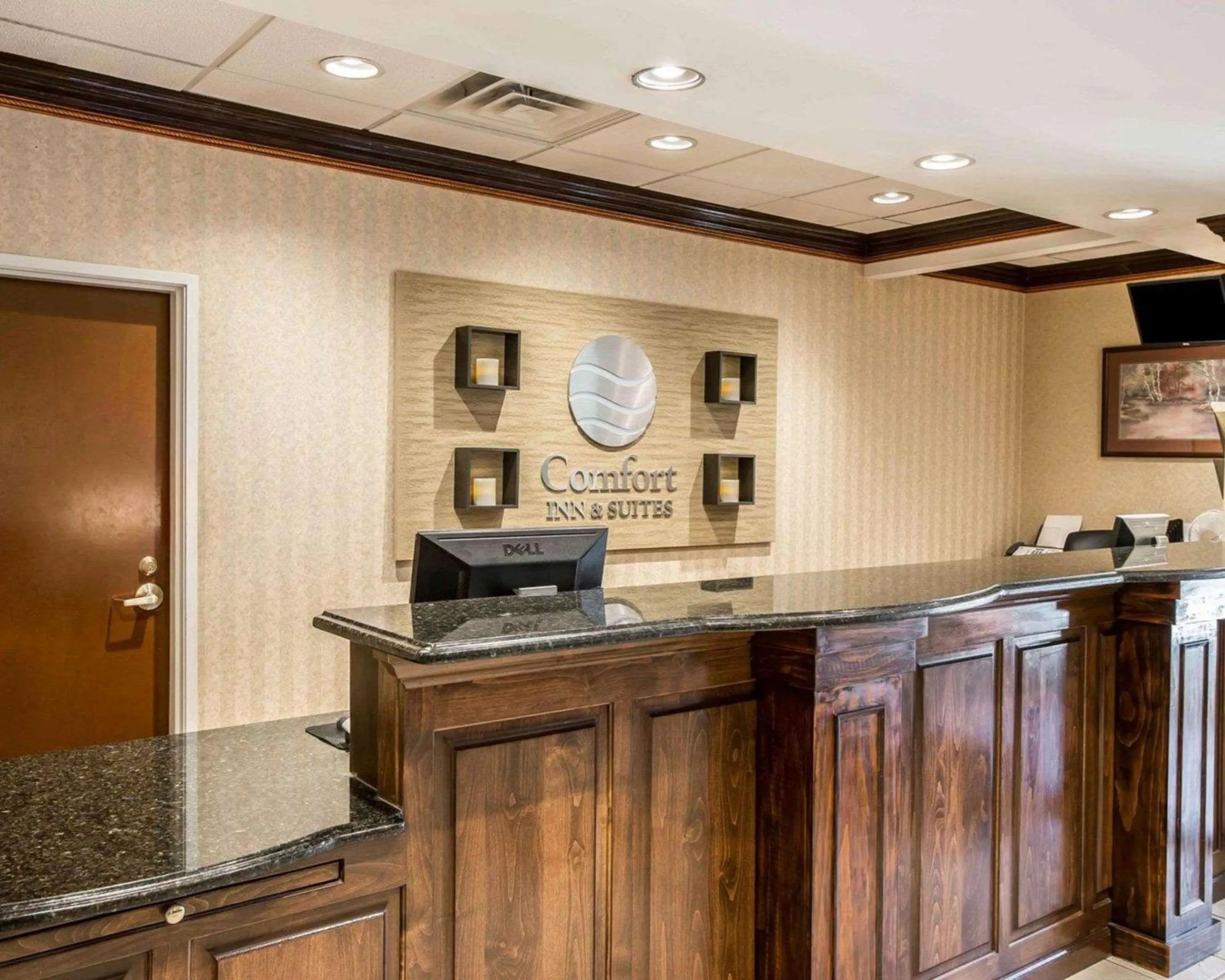 Lobby or reception in Comfort Inn & Suites Spartanburg North