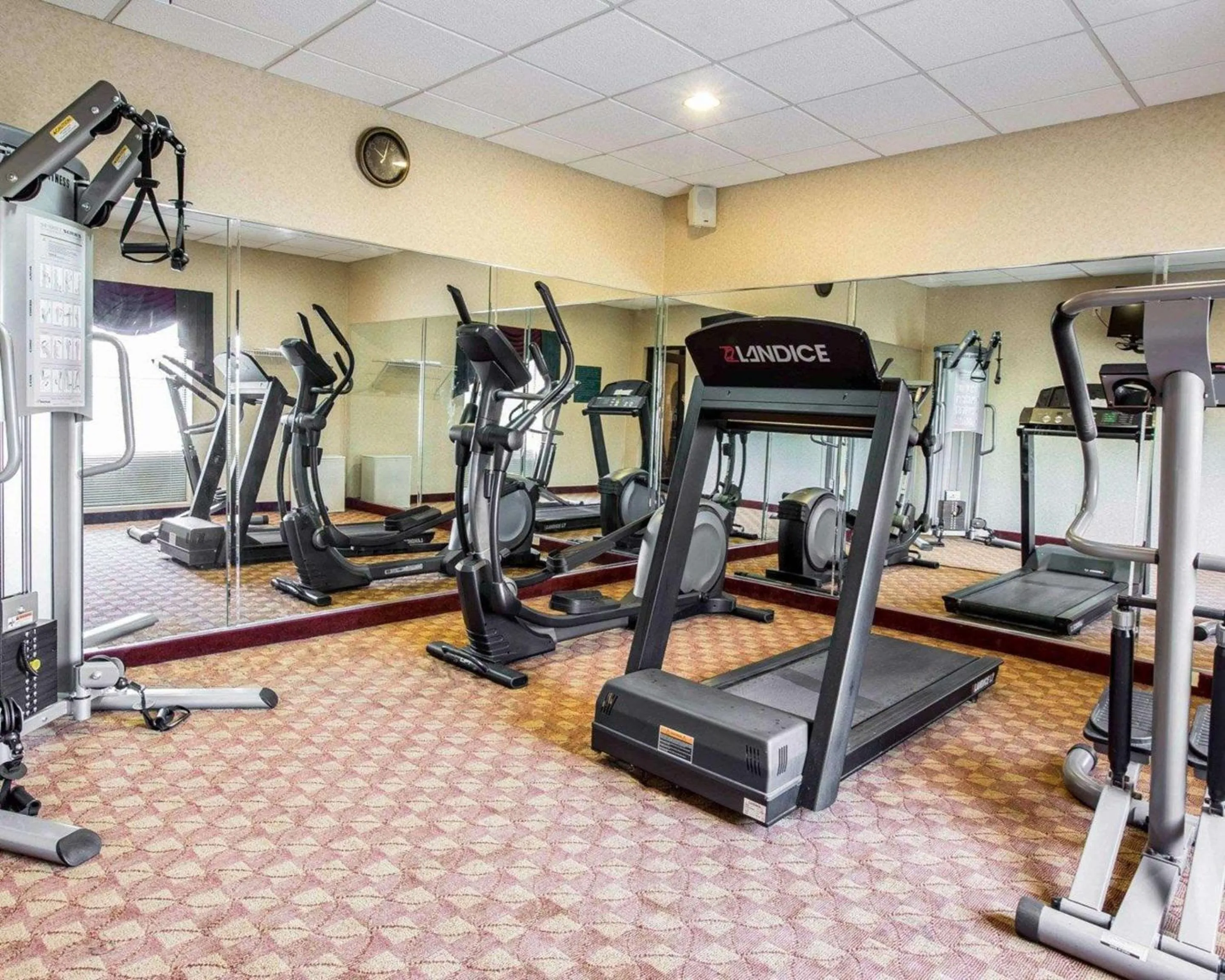 Fitness centre/facilities in Comfort Inn & Suites Spartanburg North