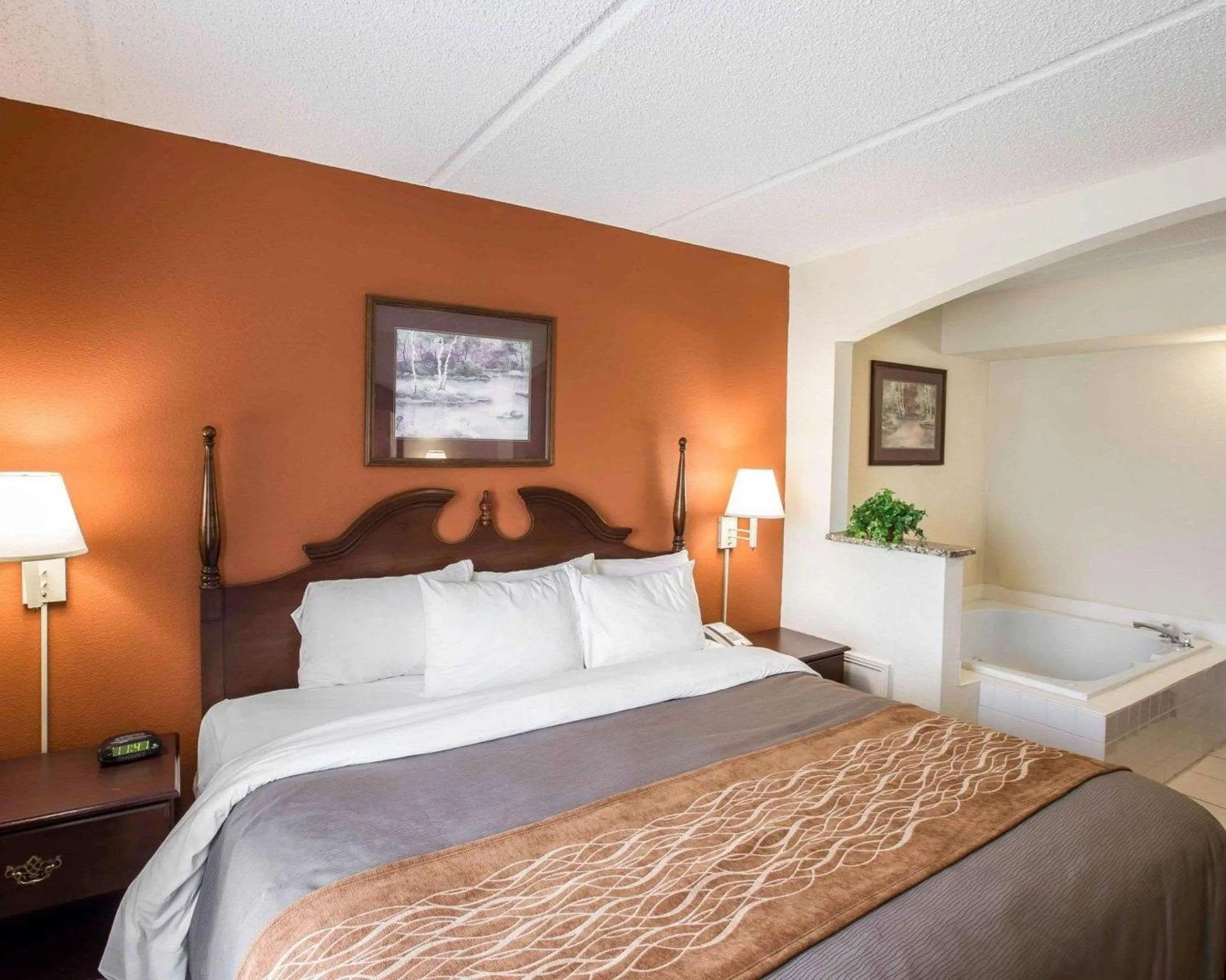 Bedroom, Bed in Comfort Inn & Suites Spartanburg North