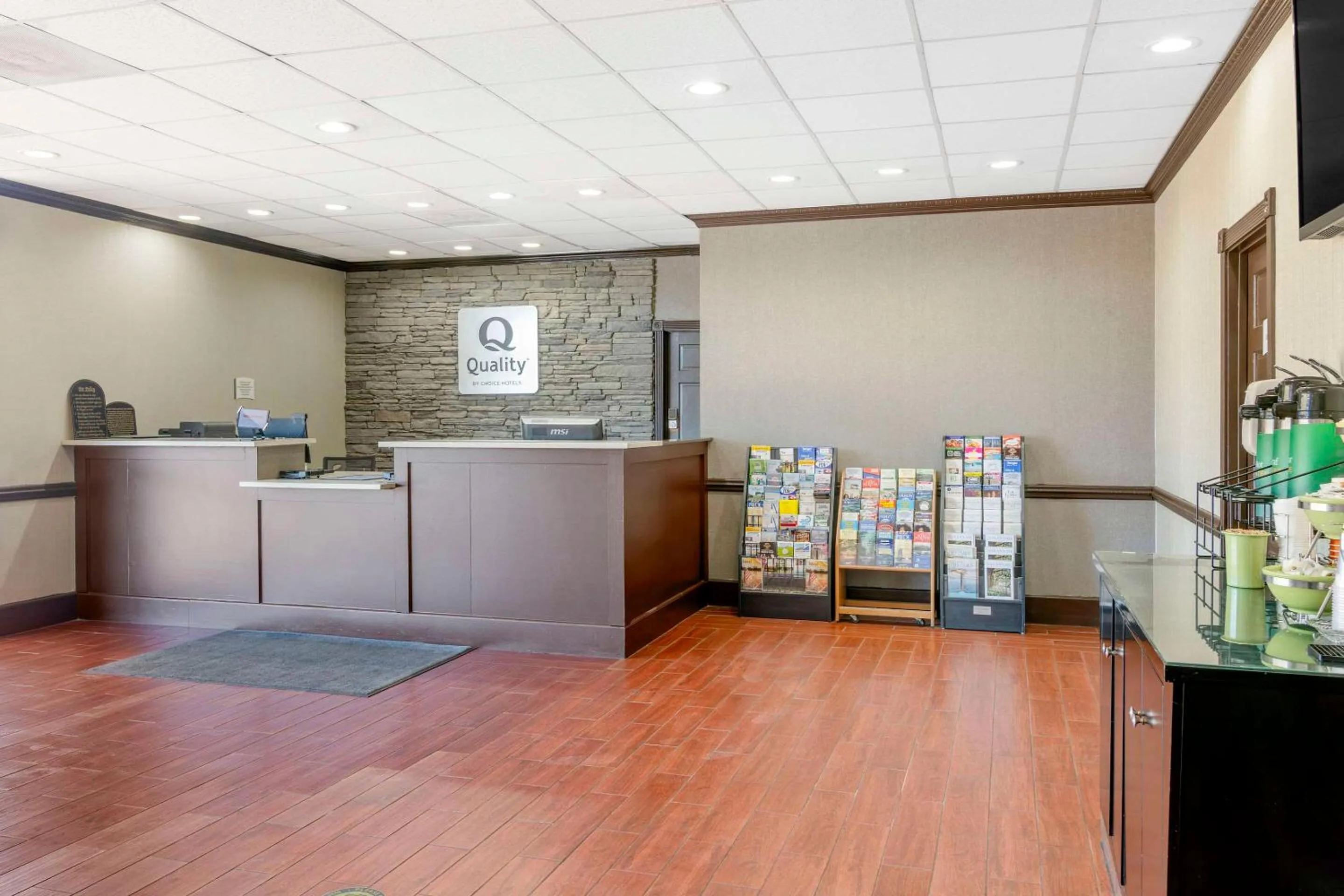 Lobby or reception in Quality Inn & Suites Hardeeville - Savannah North