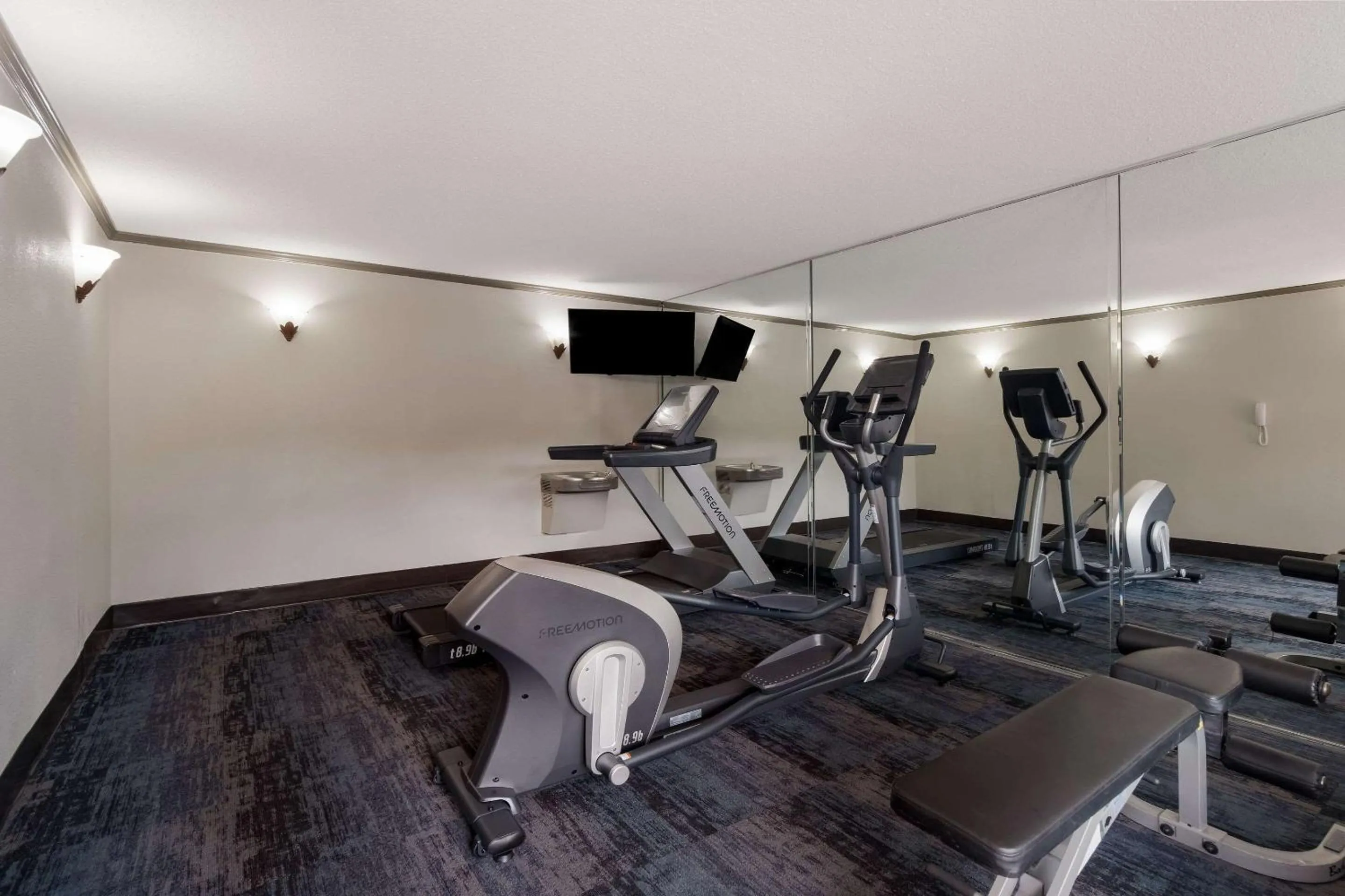 Fitness centre/facilities in Quality Inn Fort Jackson