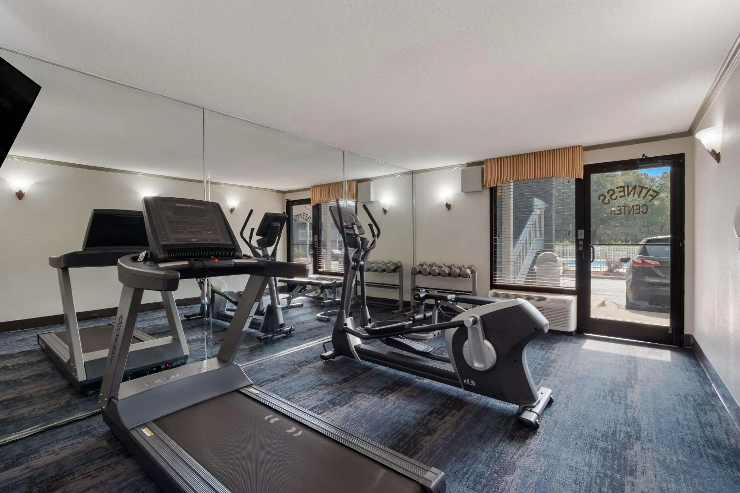 Fitness centre/facilities in Quality Inn Fort Jackson