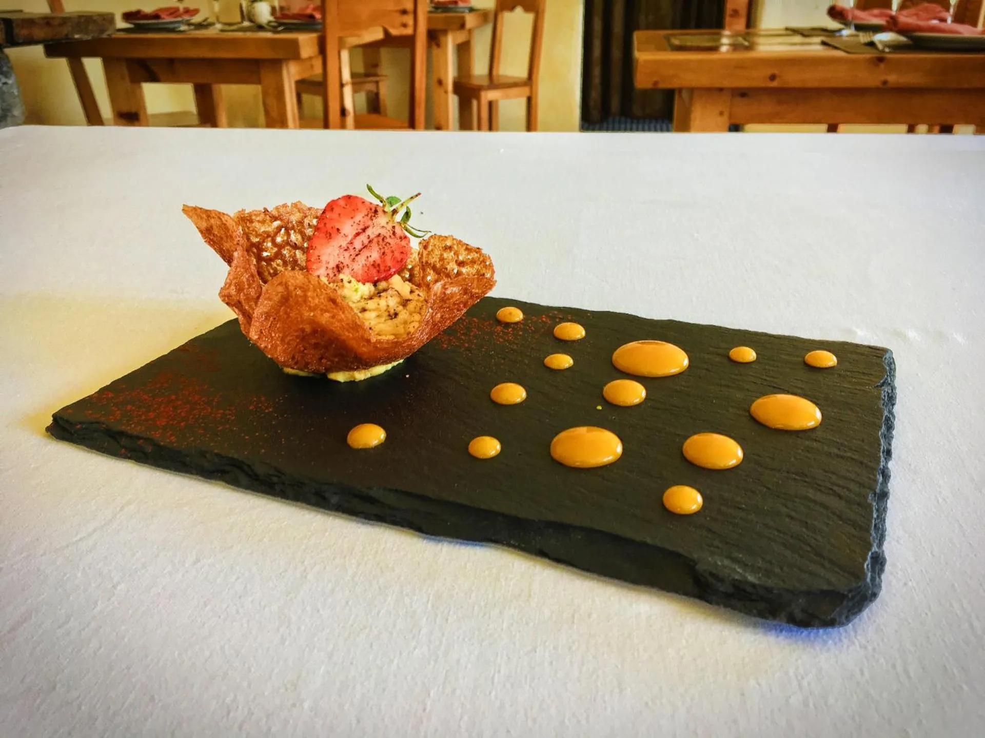 Food and drinks in Hôtel & Spa La Ferme de l'Izoard