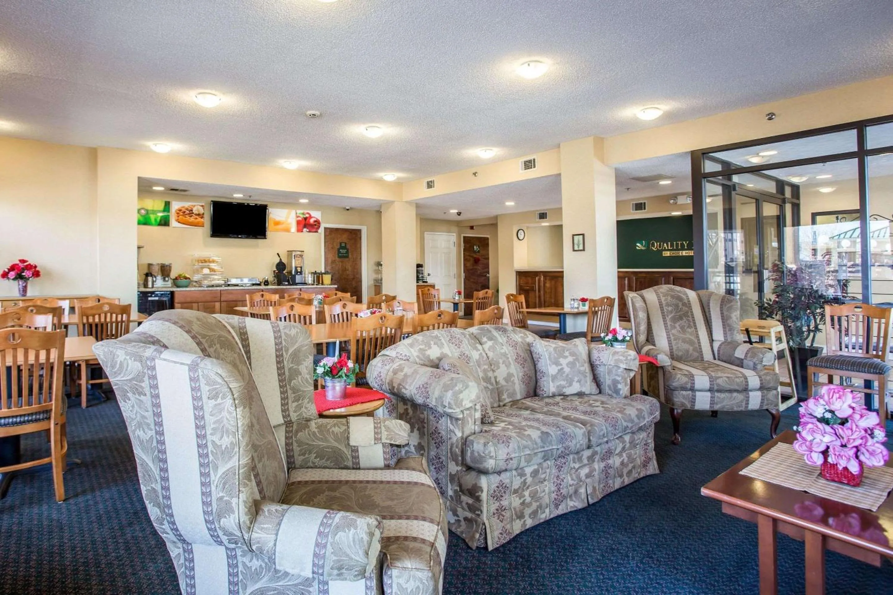 Lobby or reception in Quality Inn Aiken North