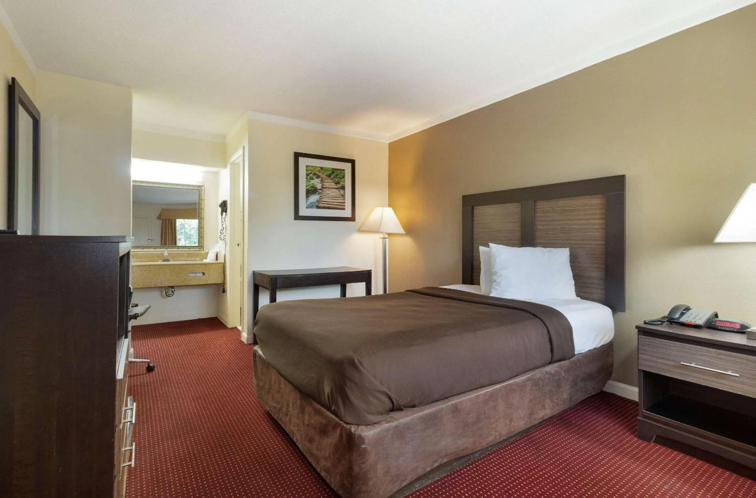 Bedroom, Bed in Suburban Studios Florence I-95