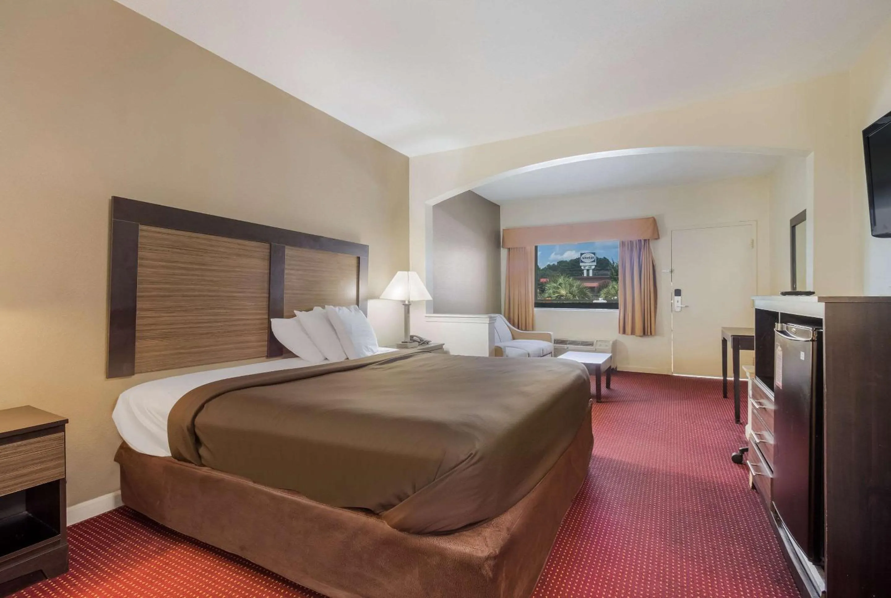 Bedroom, Bed in Suburban Studios Florence I-95