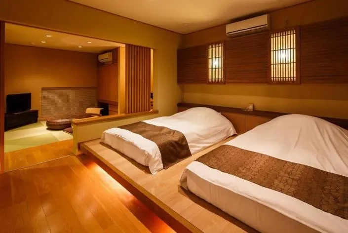 Bed in Okuyado Buaiso