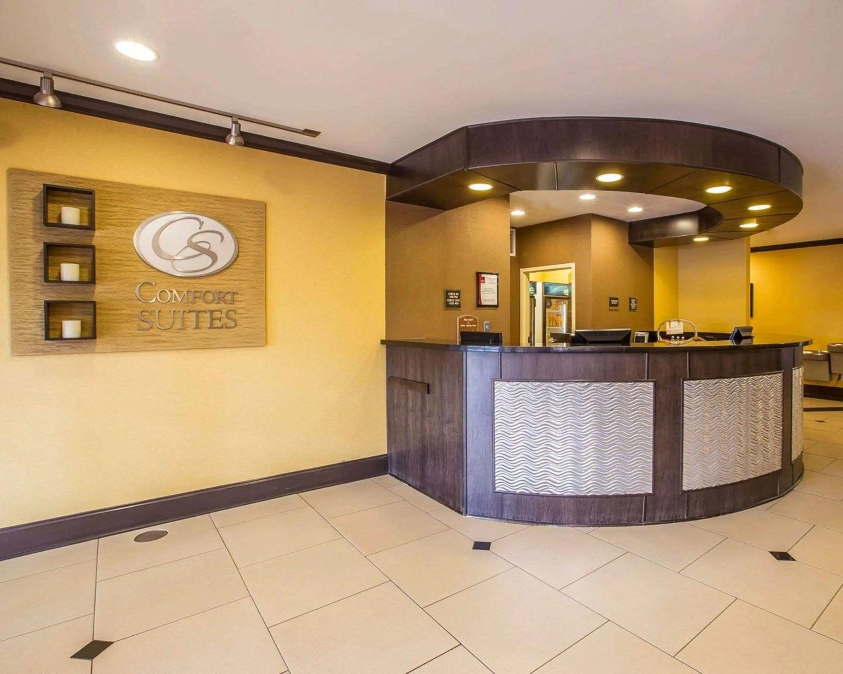 Lobby or reception in Comfort Suites Simpsonville - Greenville