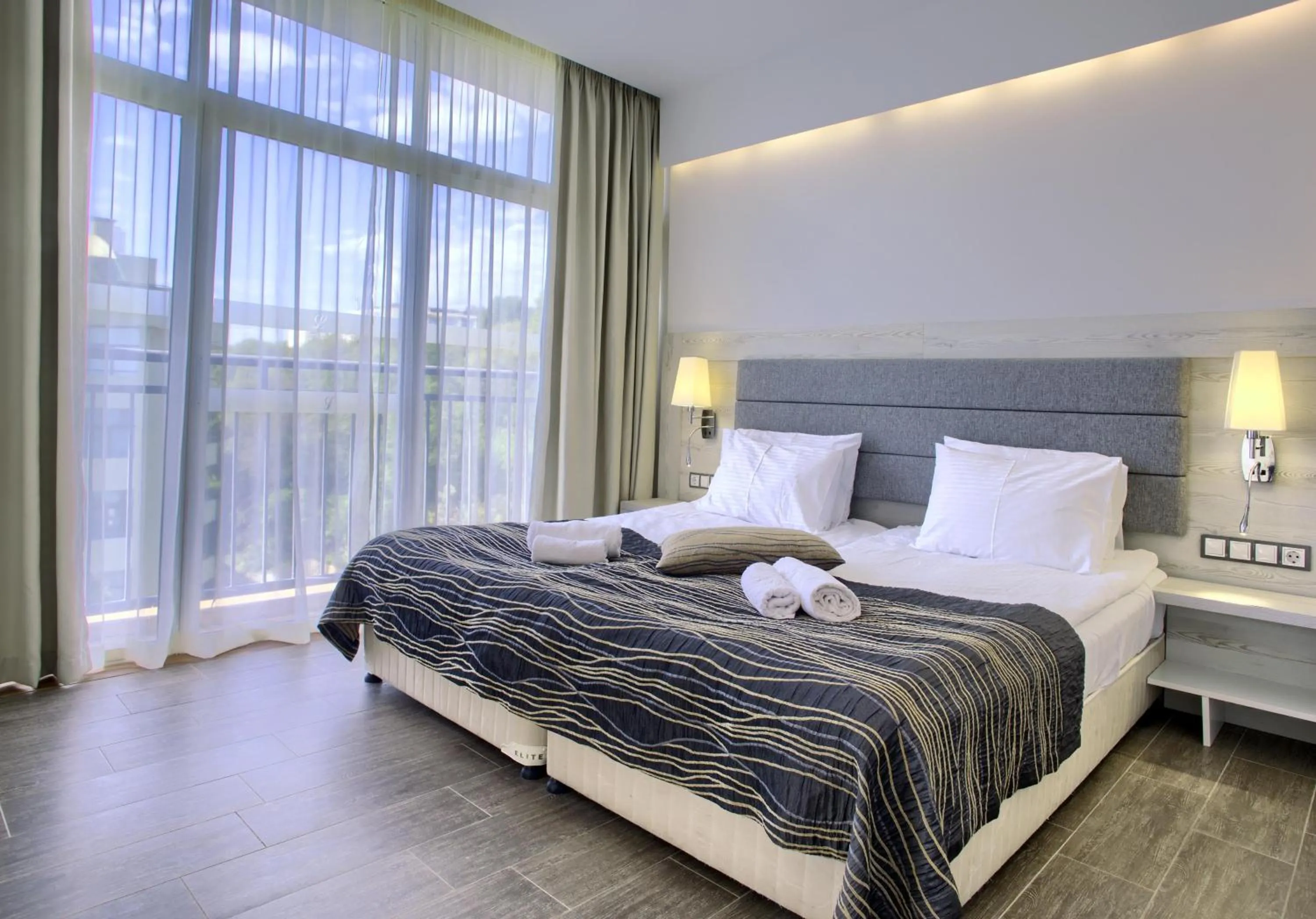 Bed in Luna Beach Hotel - All Inclusive