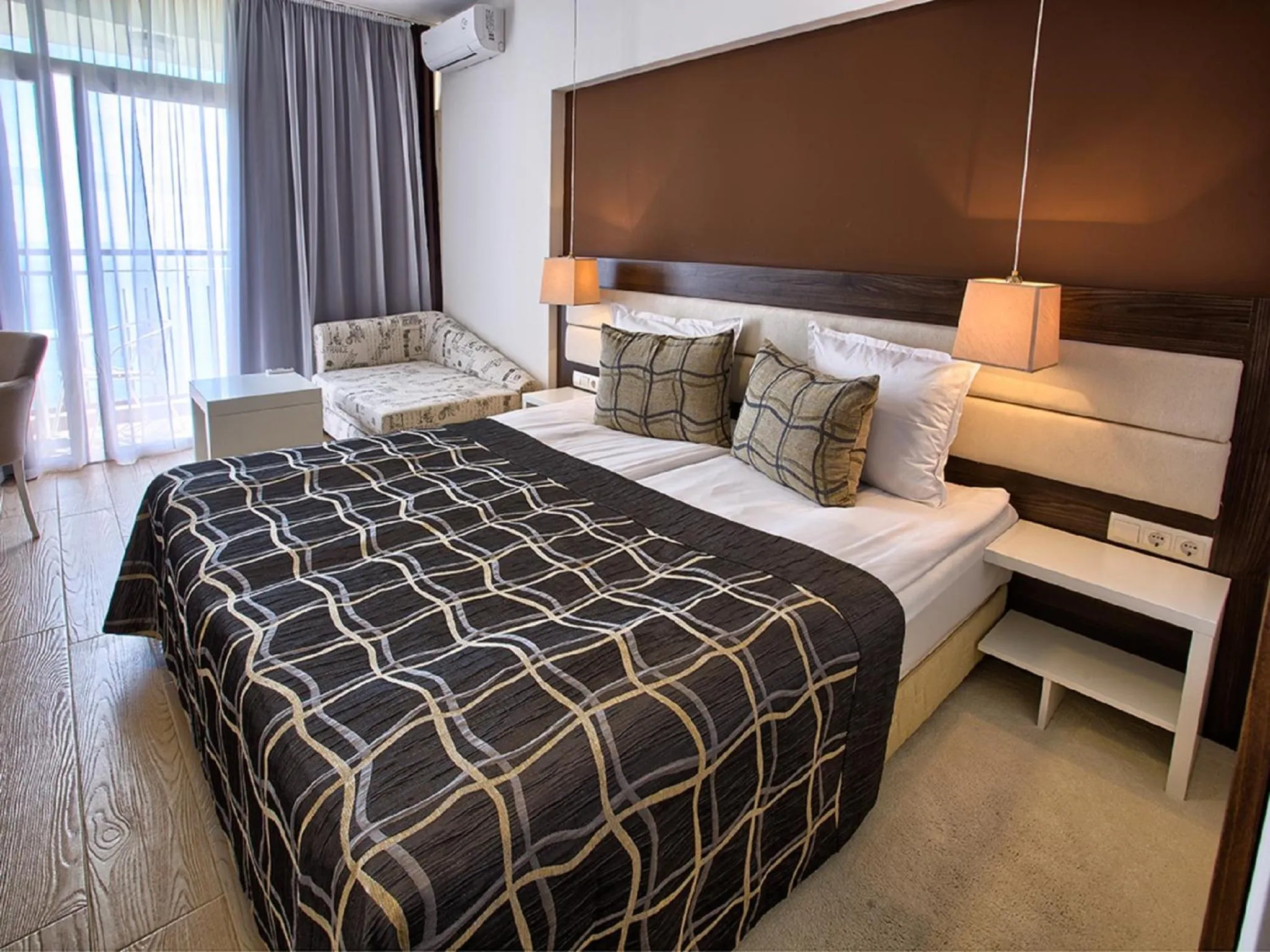 Photo of the whole room, Bed in Luna Beach Hotel - All Inclusive