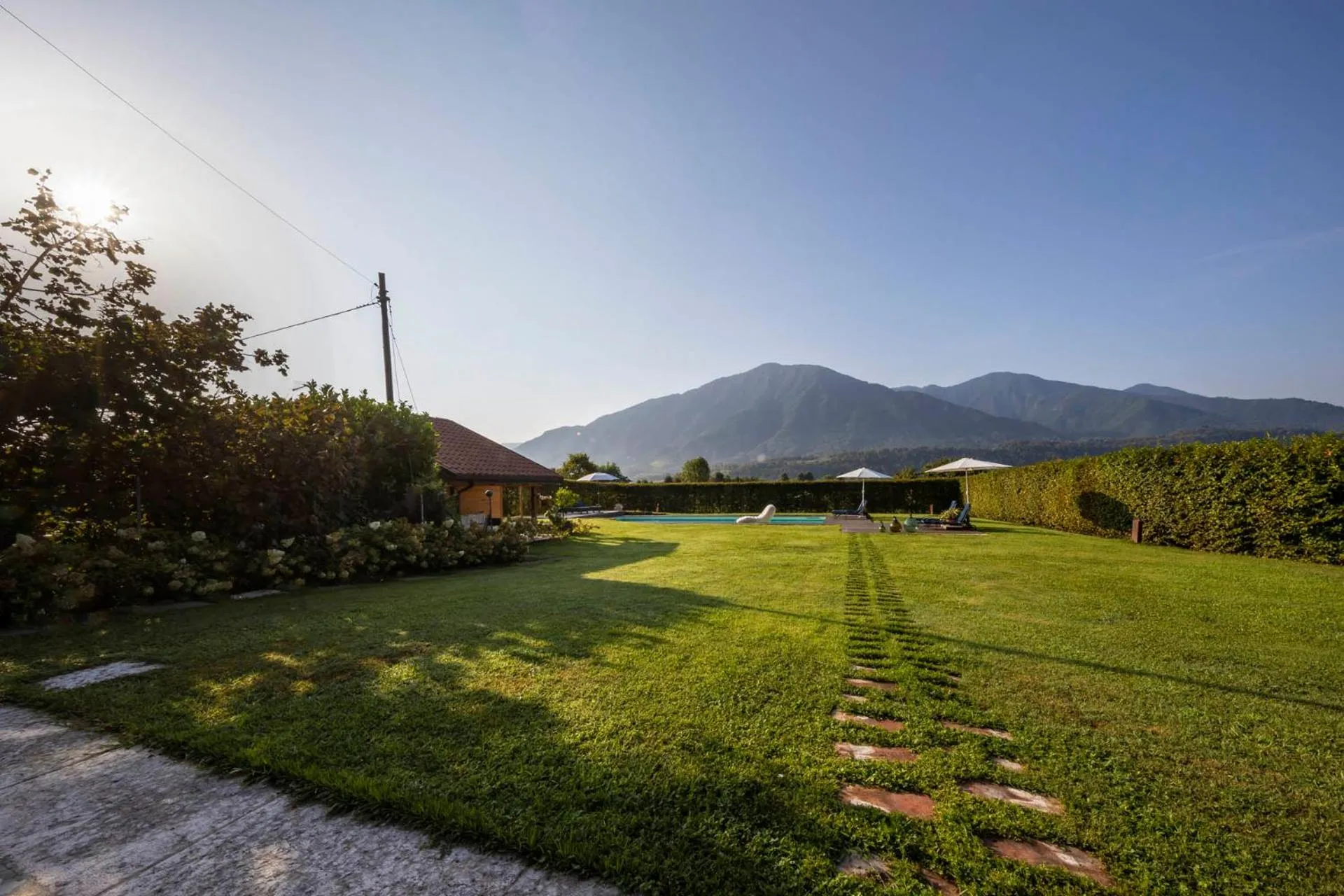 Swimming pool in LA TANA DEL GRILLO