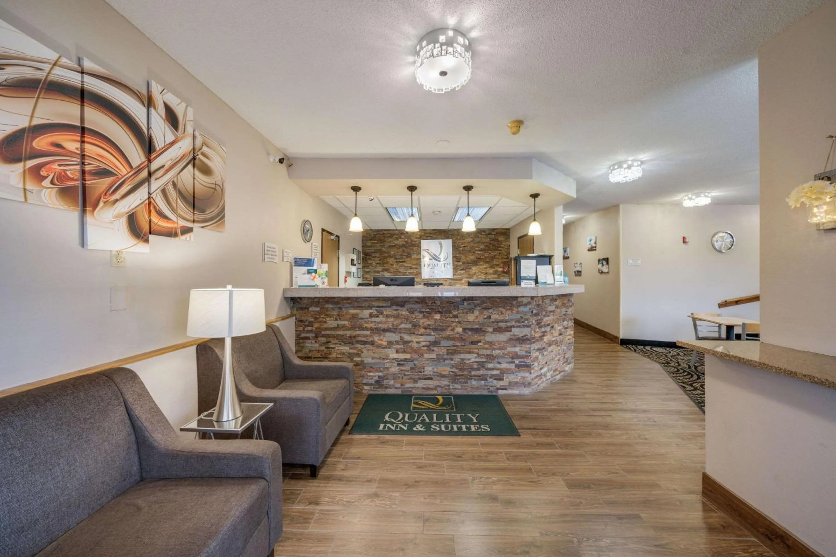 Lobby or reception in Quality Inn & Suites Sioux Falls South