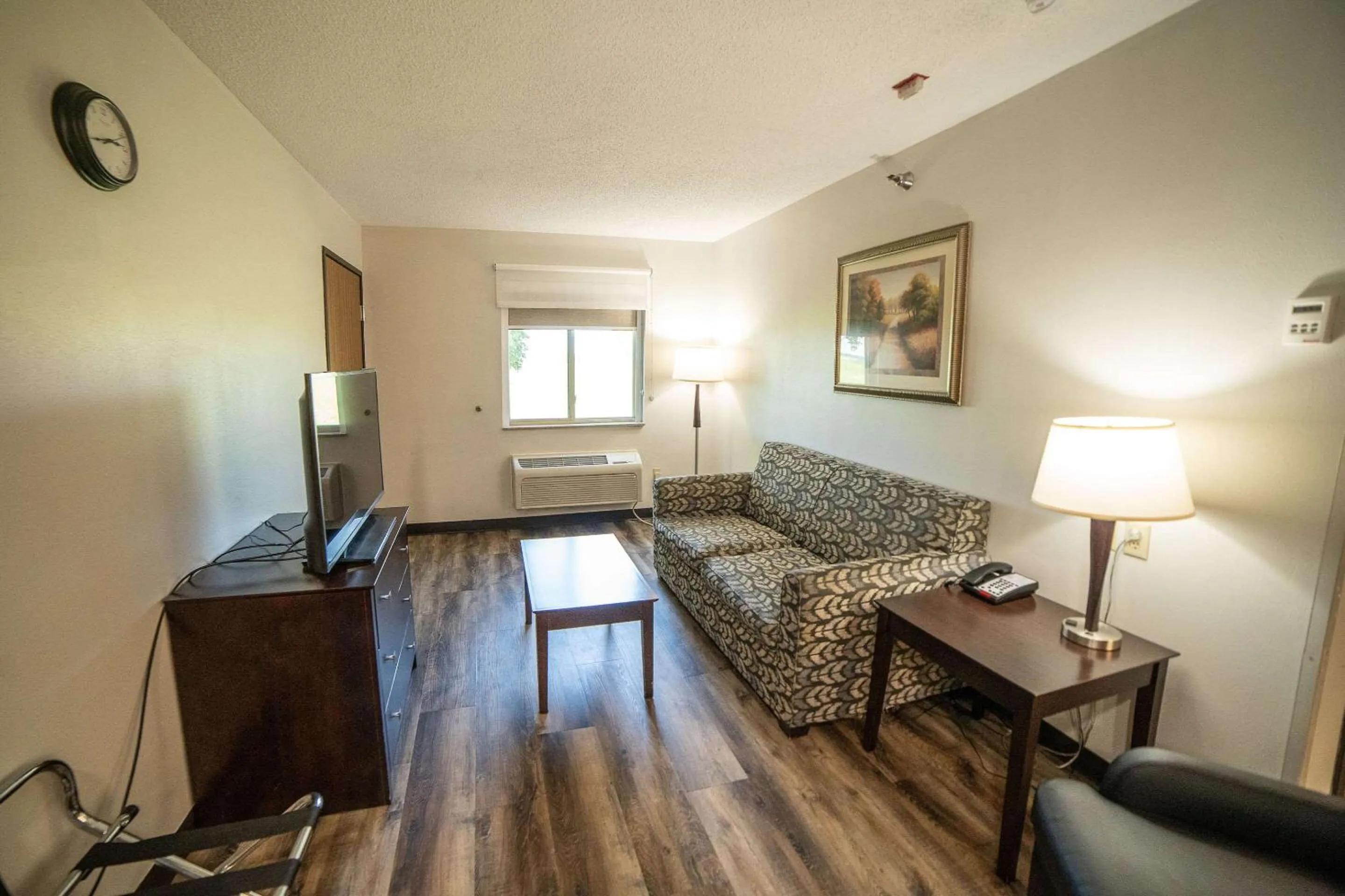 Bedroom in Quality Inn & Suites Watertown near Prairie Lakes Ice Arena