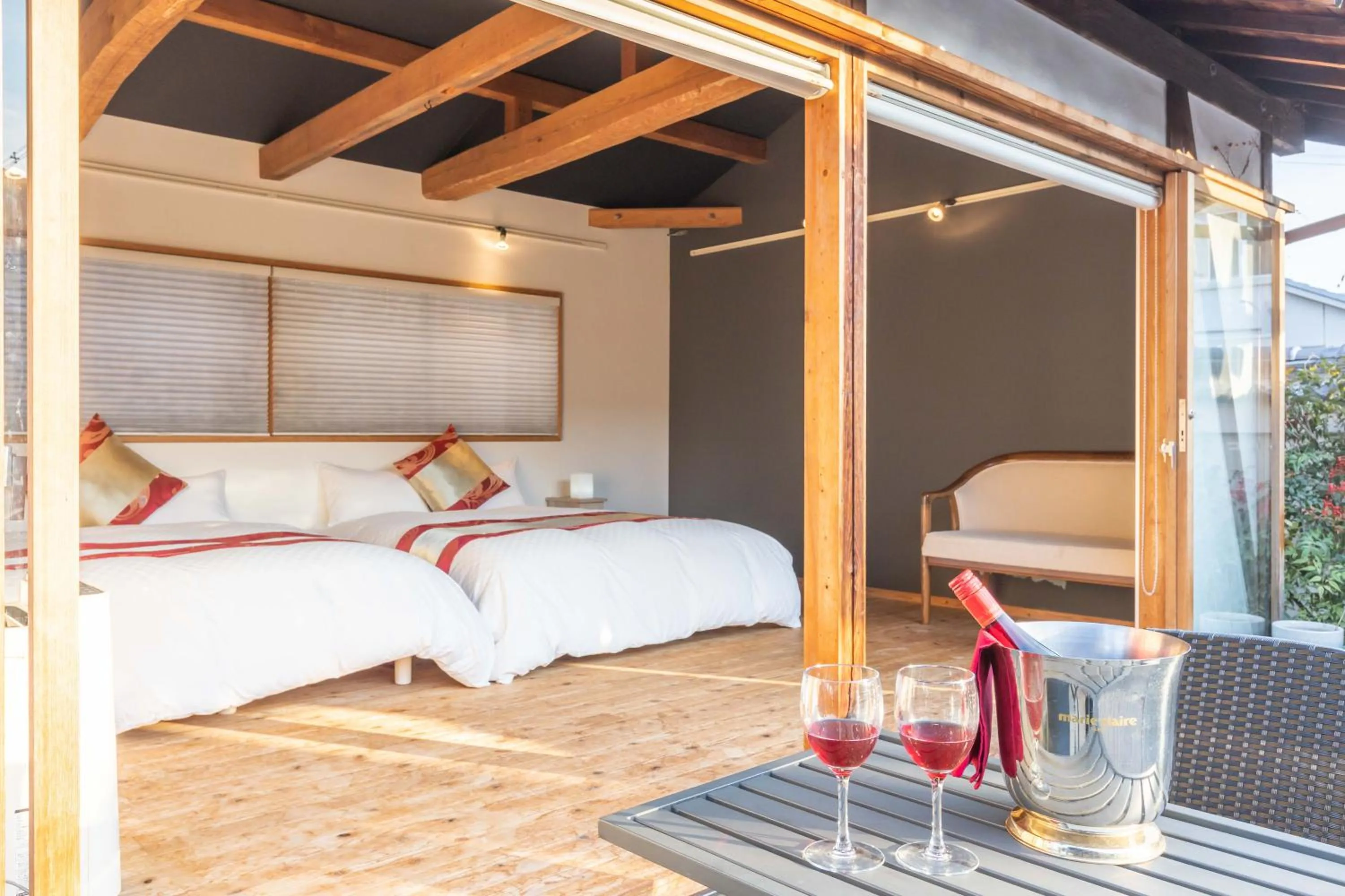 Bed in The temple - Houjuji -