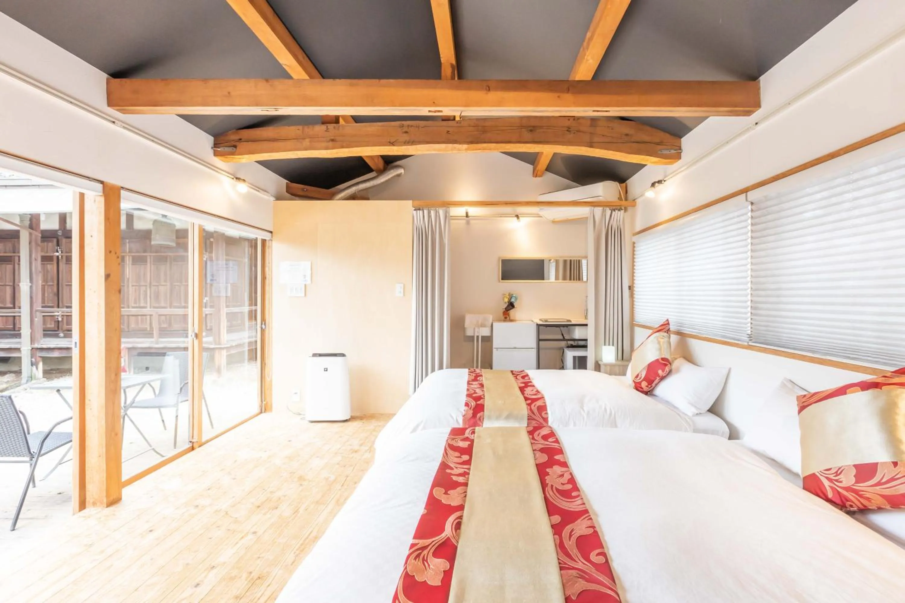 Photo of the whole room, Bed in The temple - Houjuji -