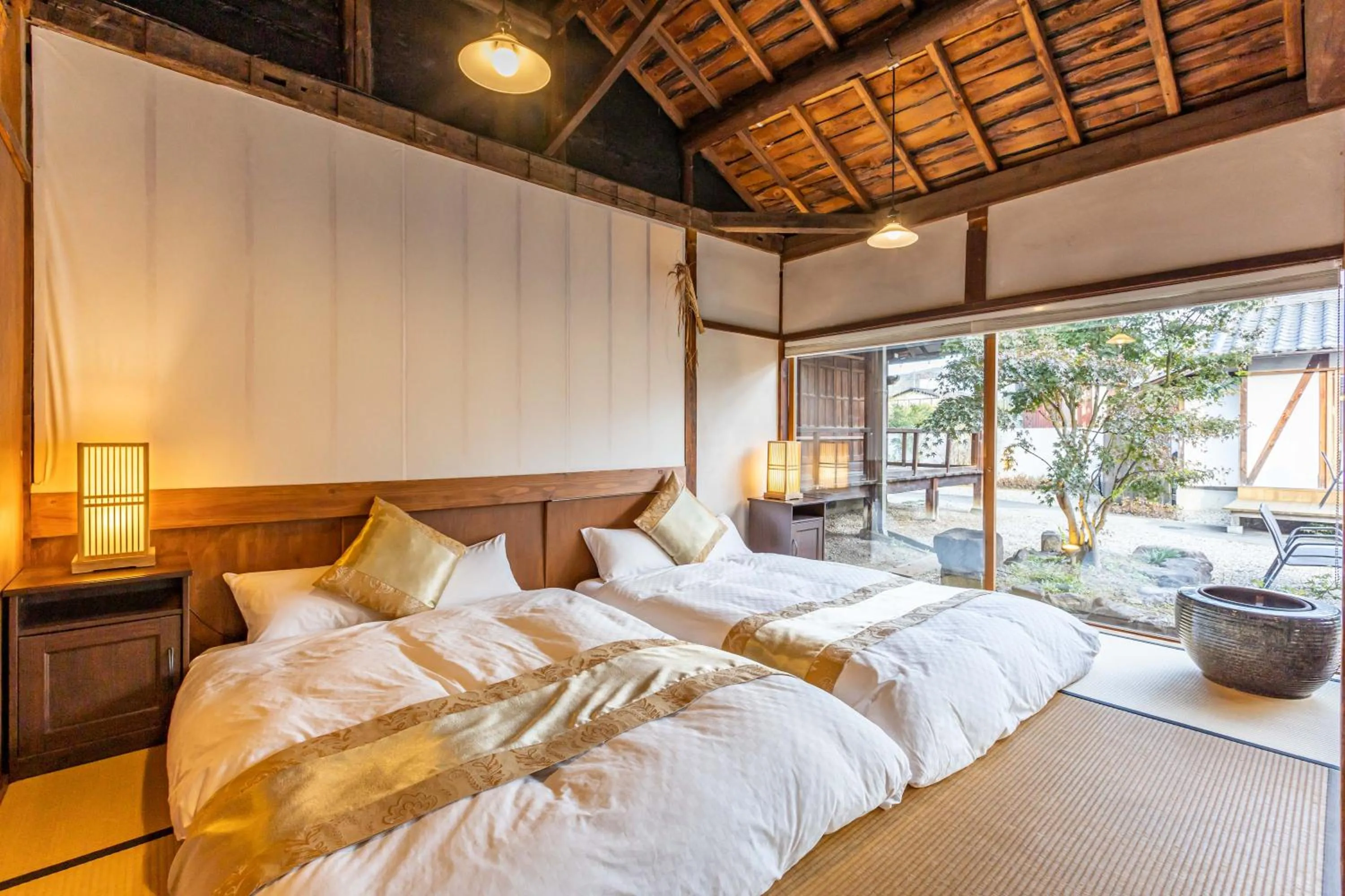 Bed in The temple - Houjuji -