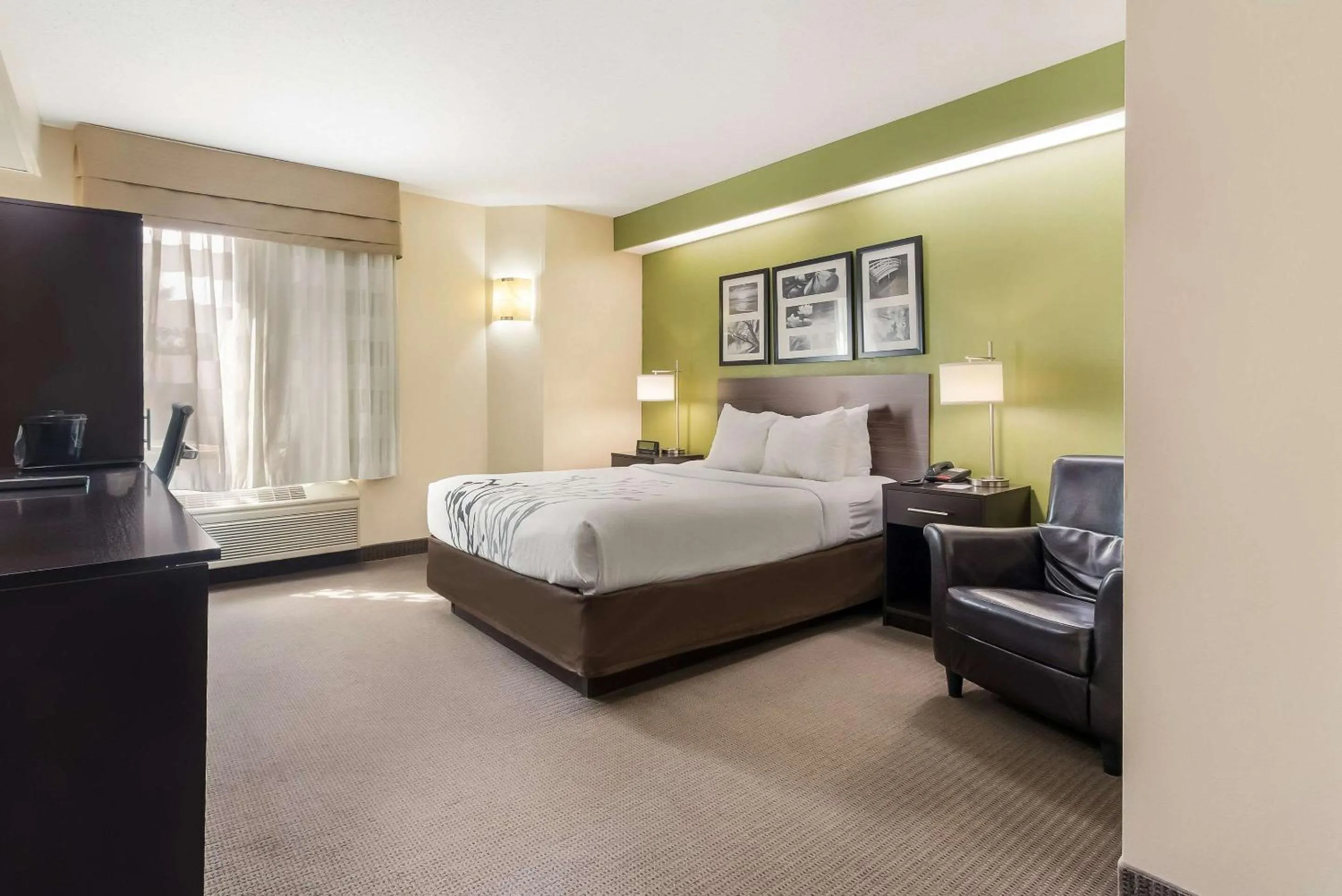 Bedroom, Bed in Sleep Inn Sioux Falls Airport