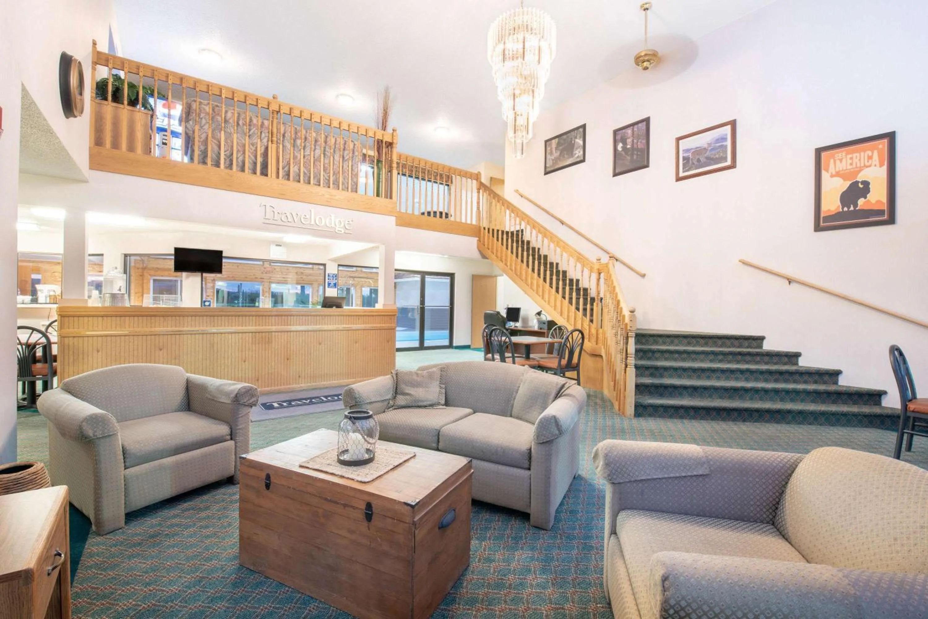 Lobby or reception in Travelodge by Wyndham Spearfish