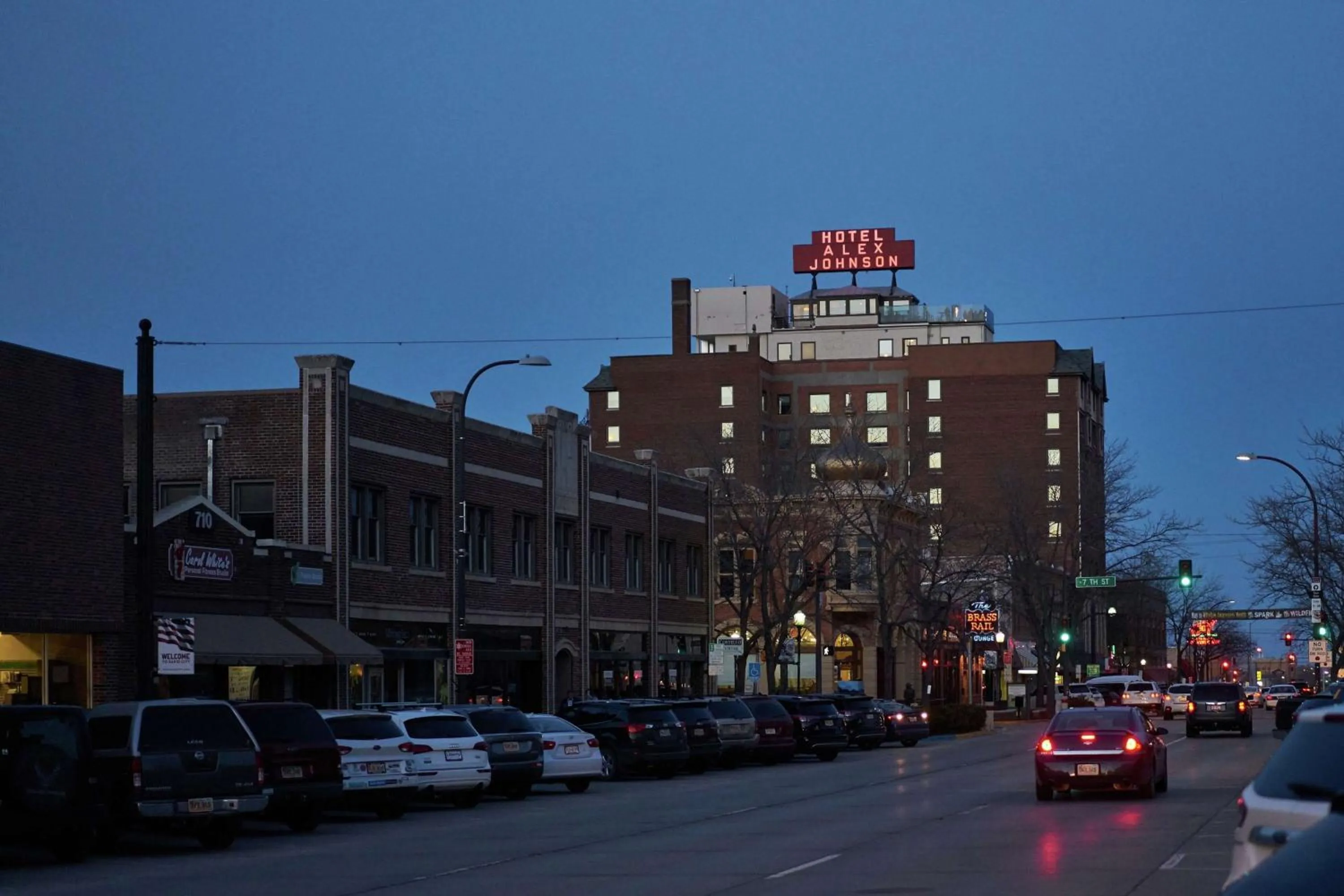 Property building in Hotel Alex Johnson Rapid City, Curio Collection by Hilton
