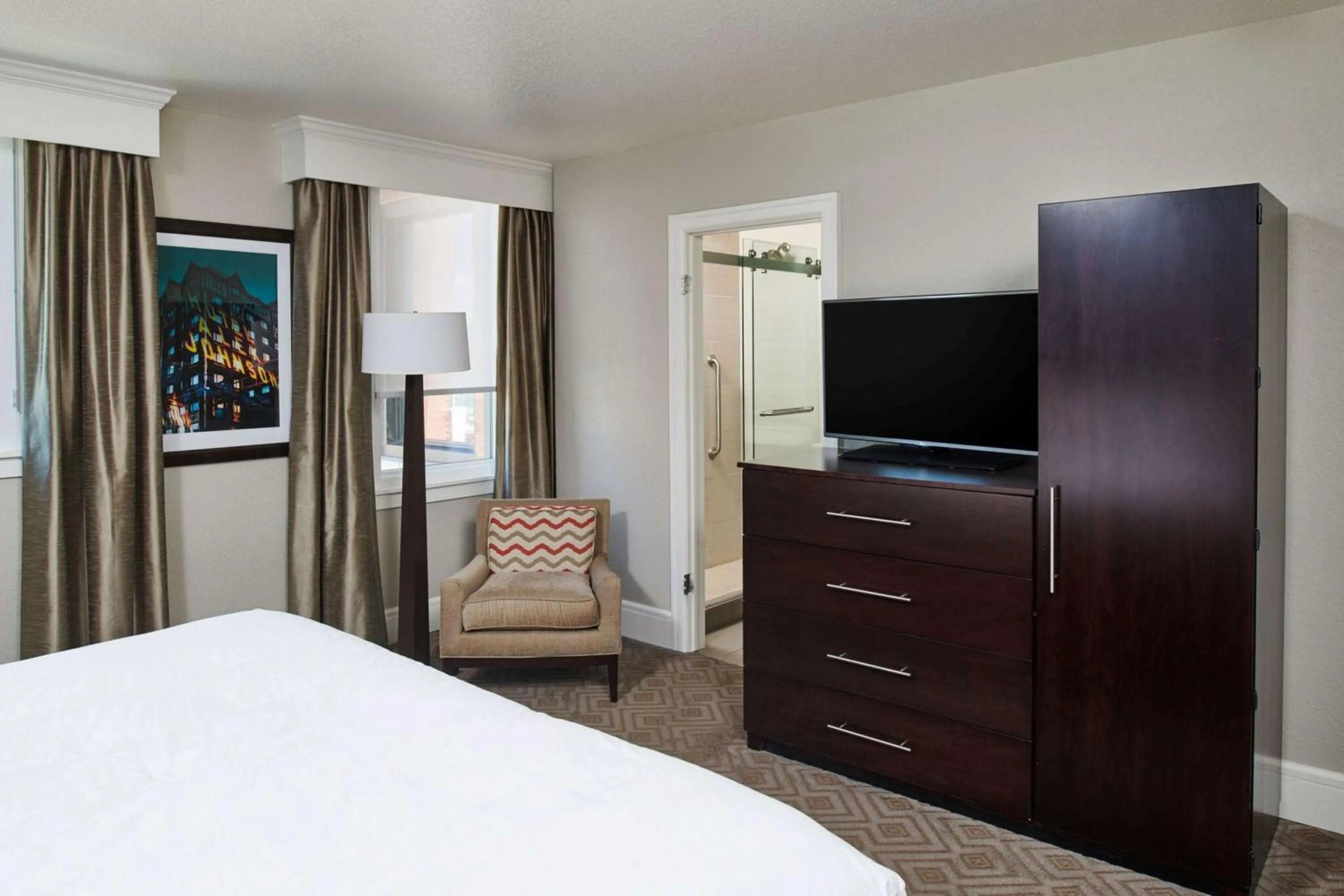 Bedroom, Bed in Hotel Alex Johnson Rapid City, Curio Collection by Hilton