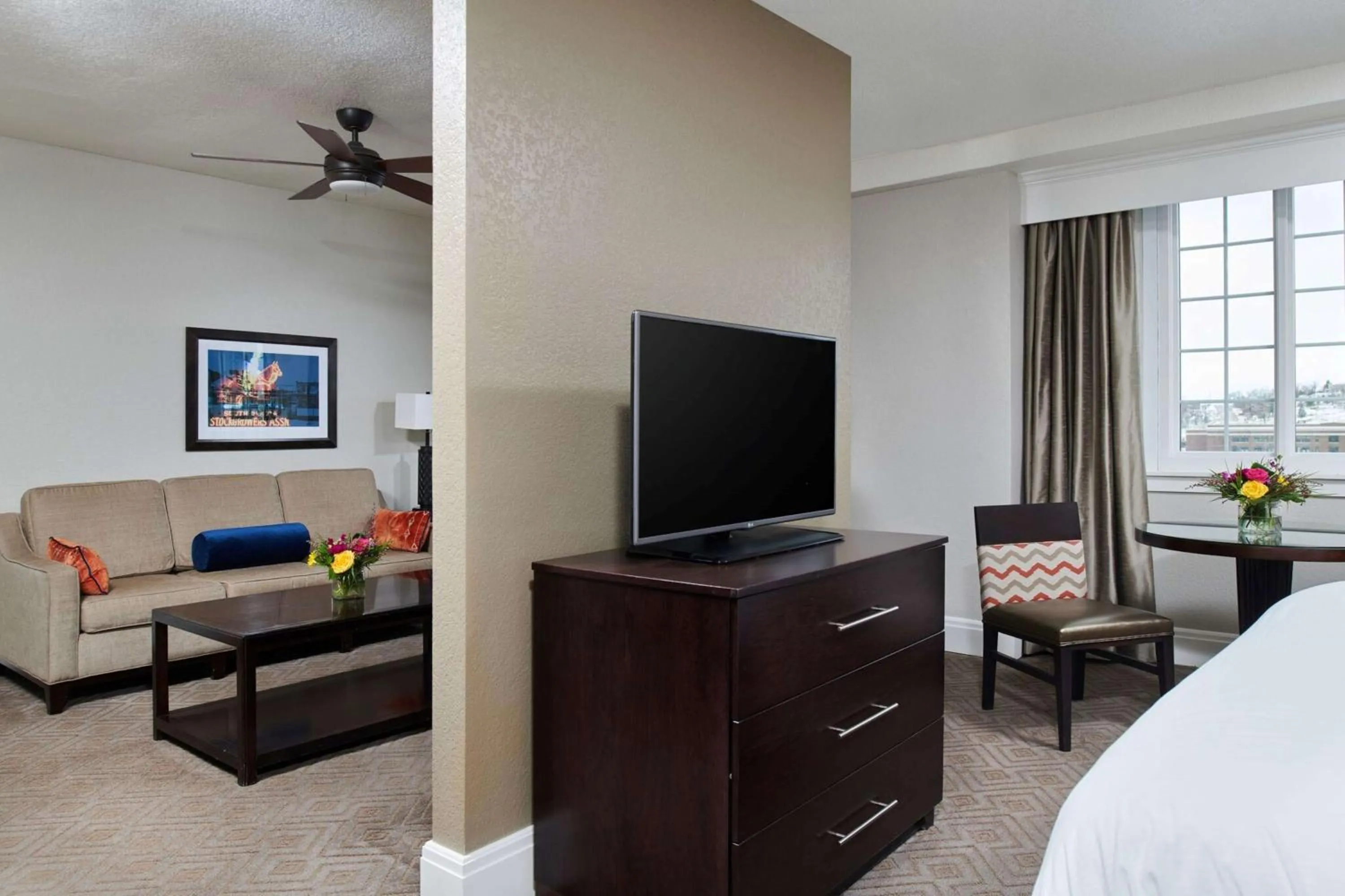 Bedroom, Bed in Hotel Alex Johnson Rapid City, Curio Collection by Hilton