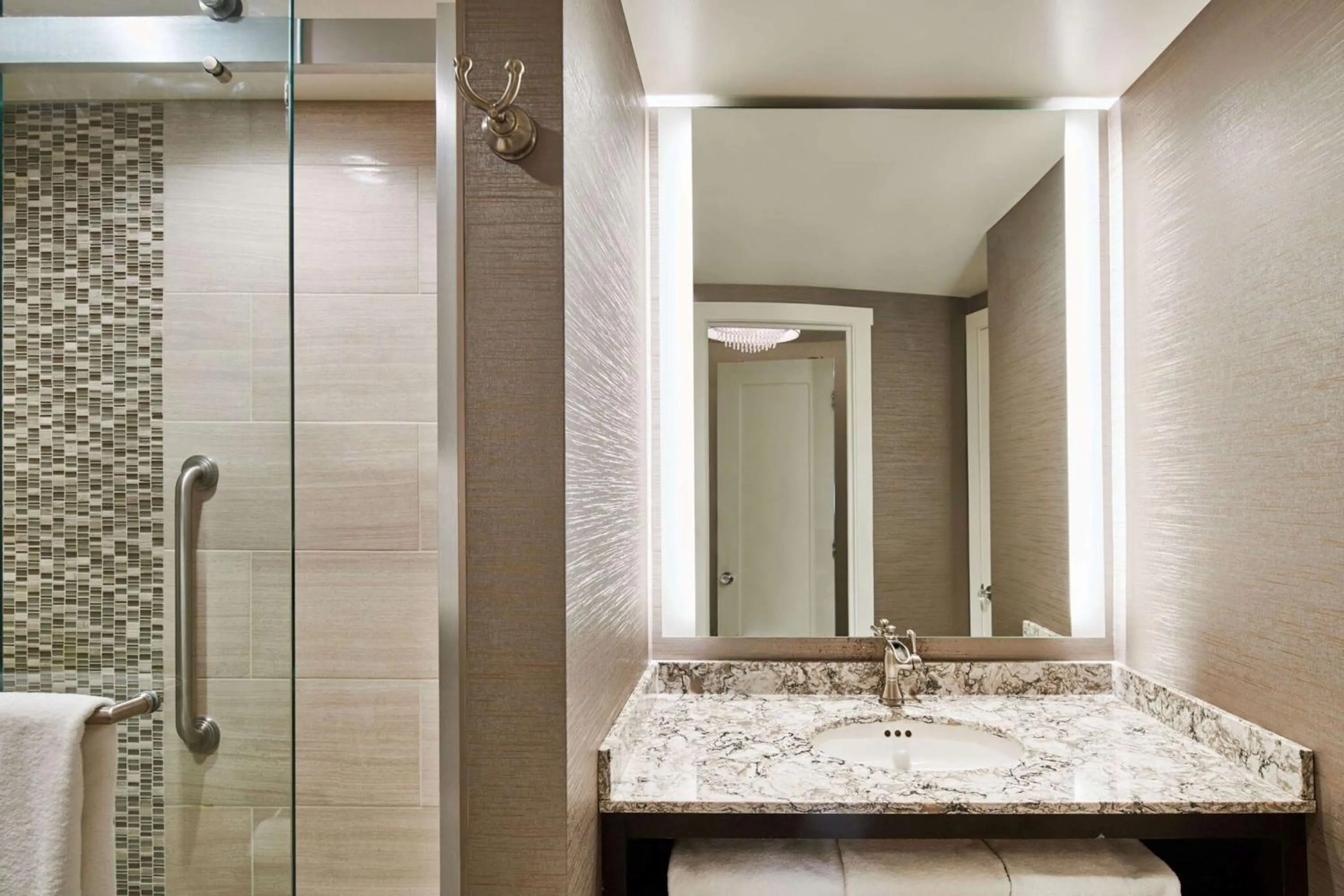 Bathroom in Hotel Alex Johnson Rapid City, Curio Collection by Hilton