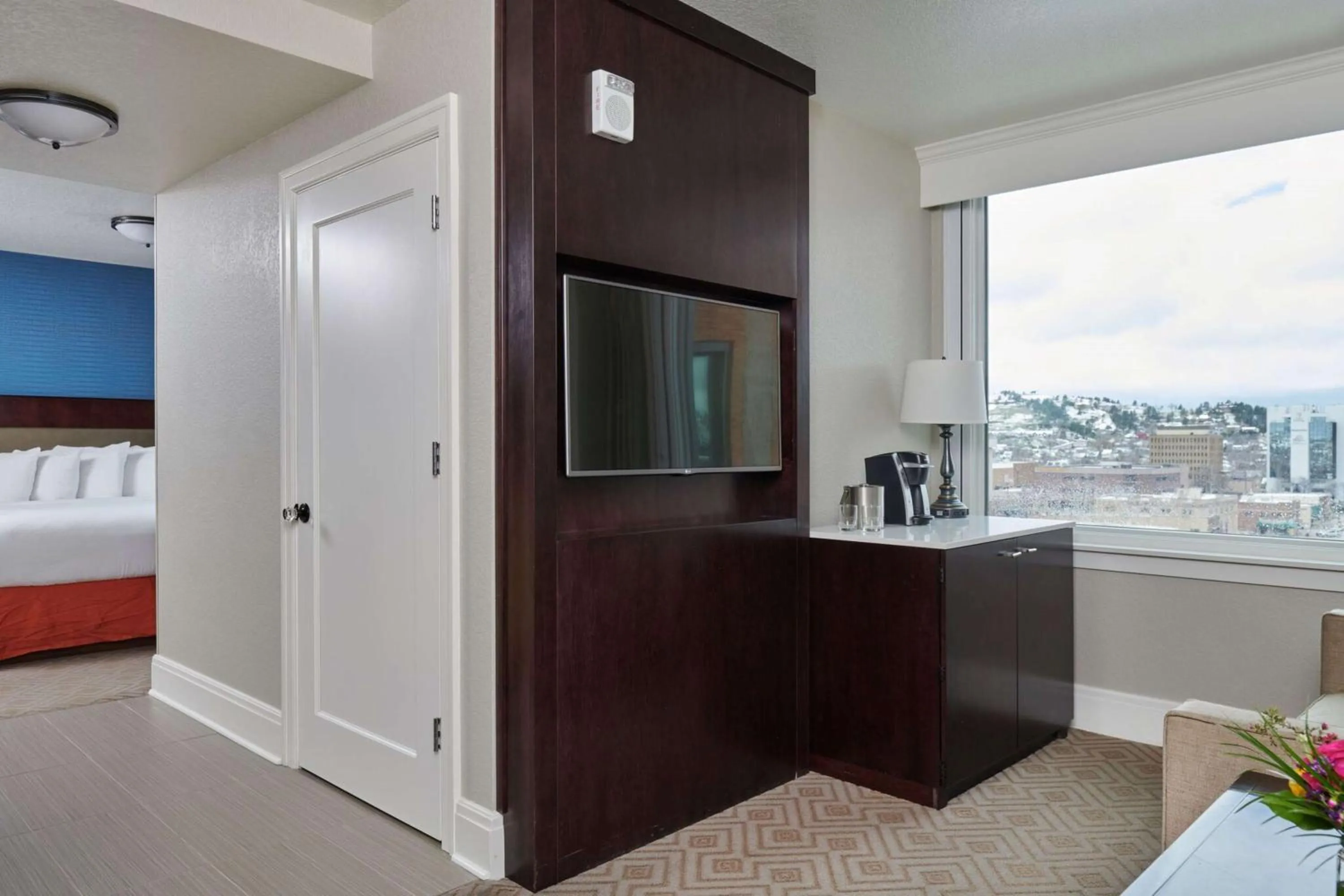 Bed in Hotel Alex Johnson Rapid City, Curio Collection by Hilton