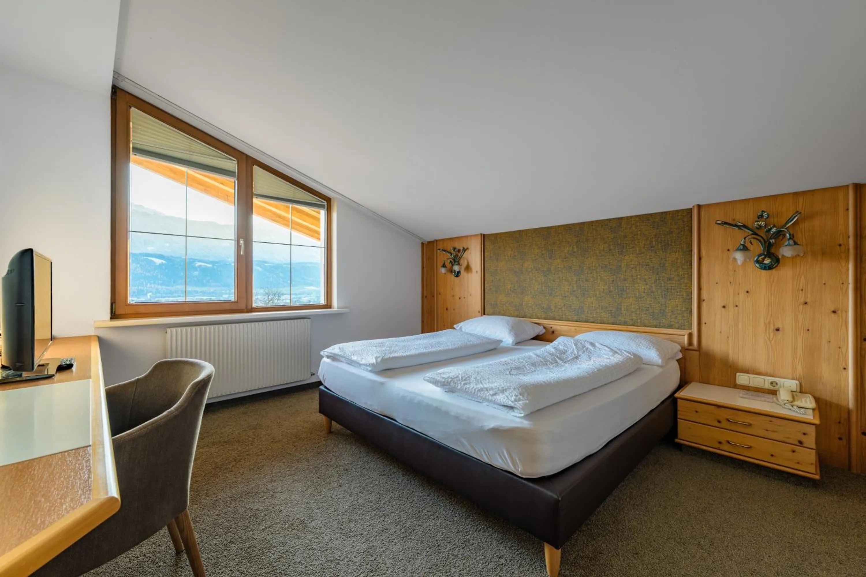 Bedroom, Bed in Landgasthof Bogner by SMK Event und Gastro