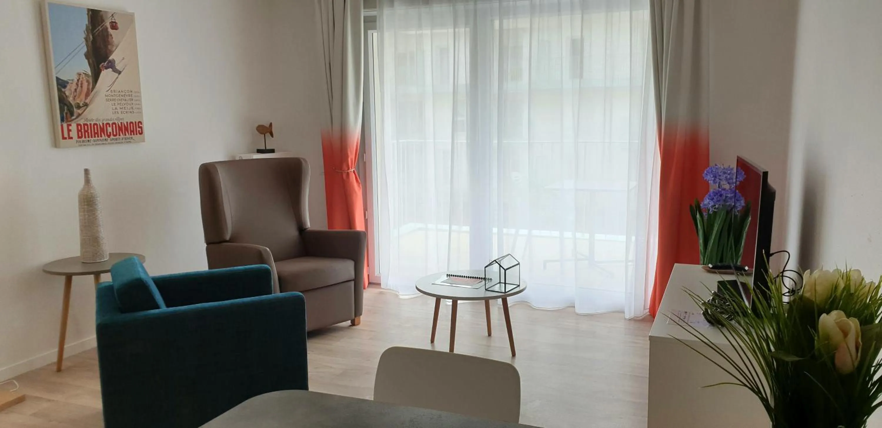 Living room in Domitys - Les Aiglons Blancs